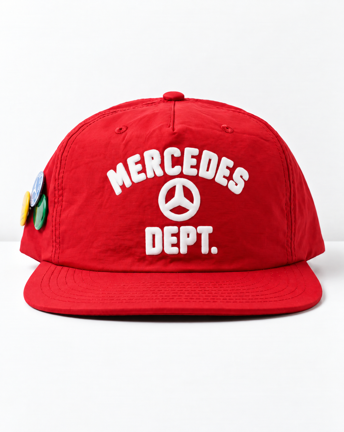 Merc Dept. Nylon Hat in Red