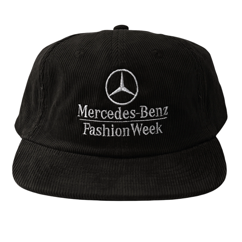 MBFW Corduroy Hat in Black