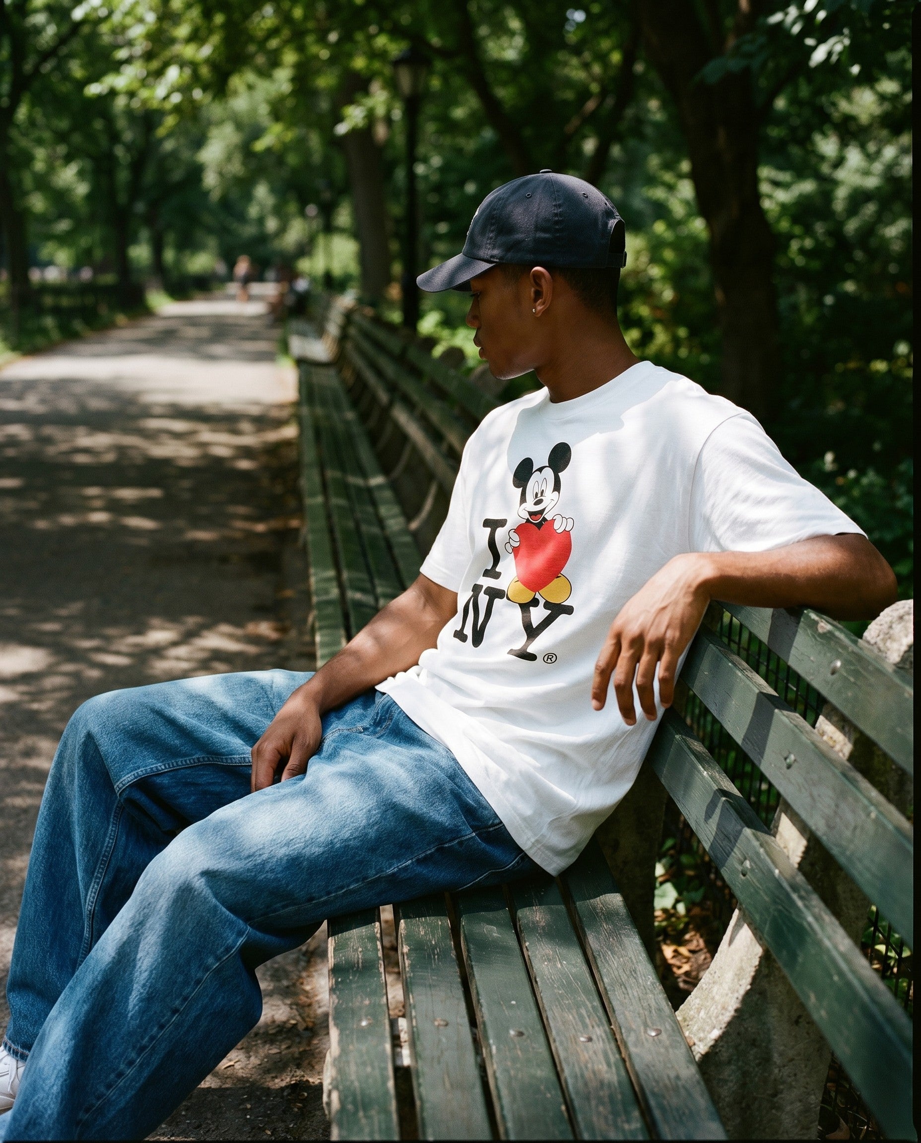 Mickey Loves NY Tee - Lifestyle Image