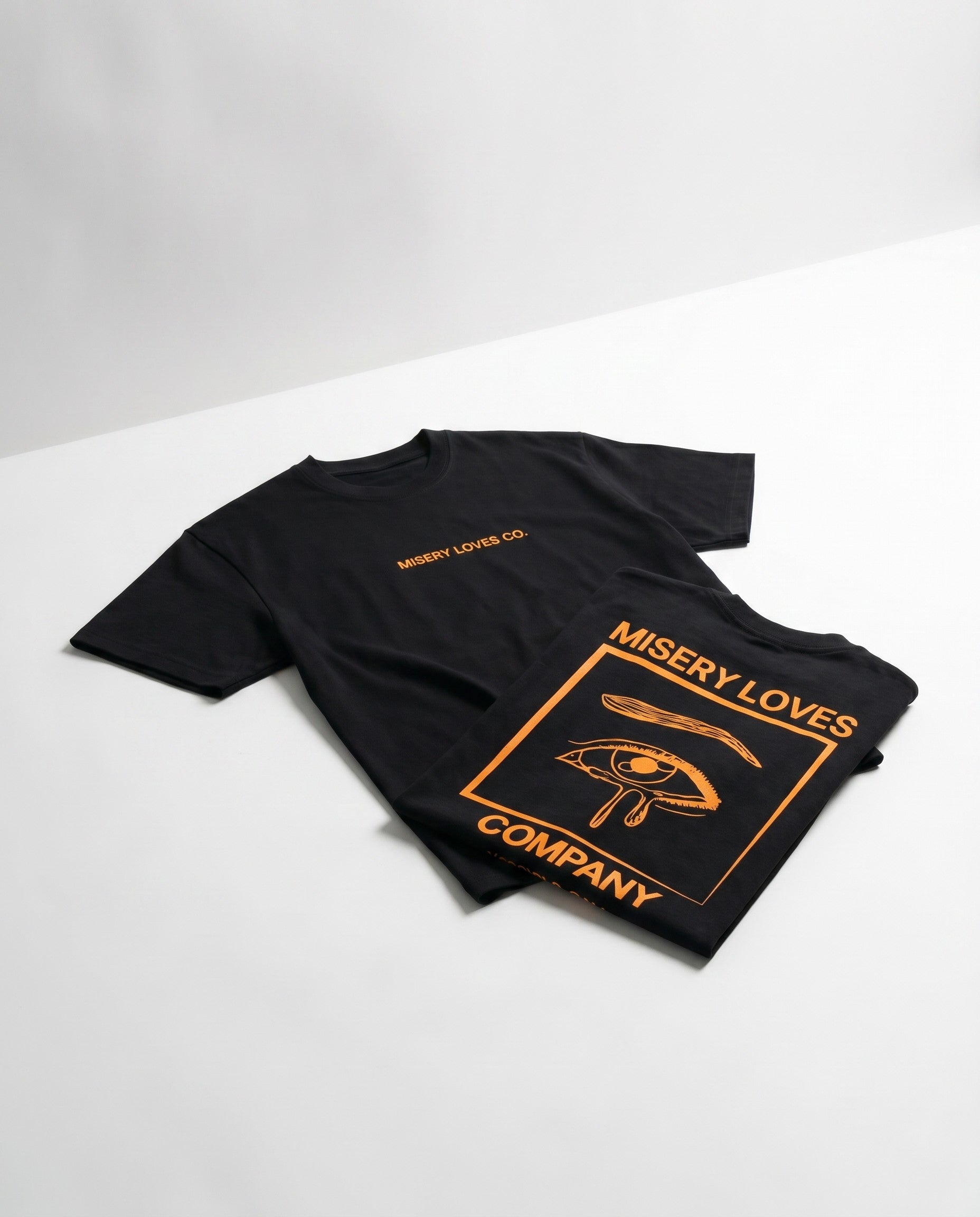 Misery Loves Co. Tee in Black - White Wall Product