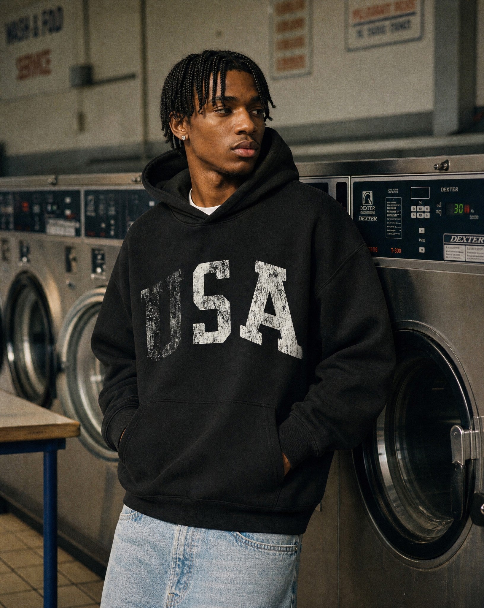 Missing U Hoodie - Lifestyle Image
