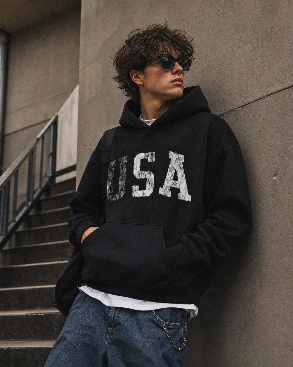 Missing U Hoodie - Lifestyle Image