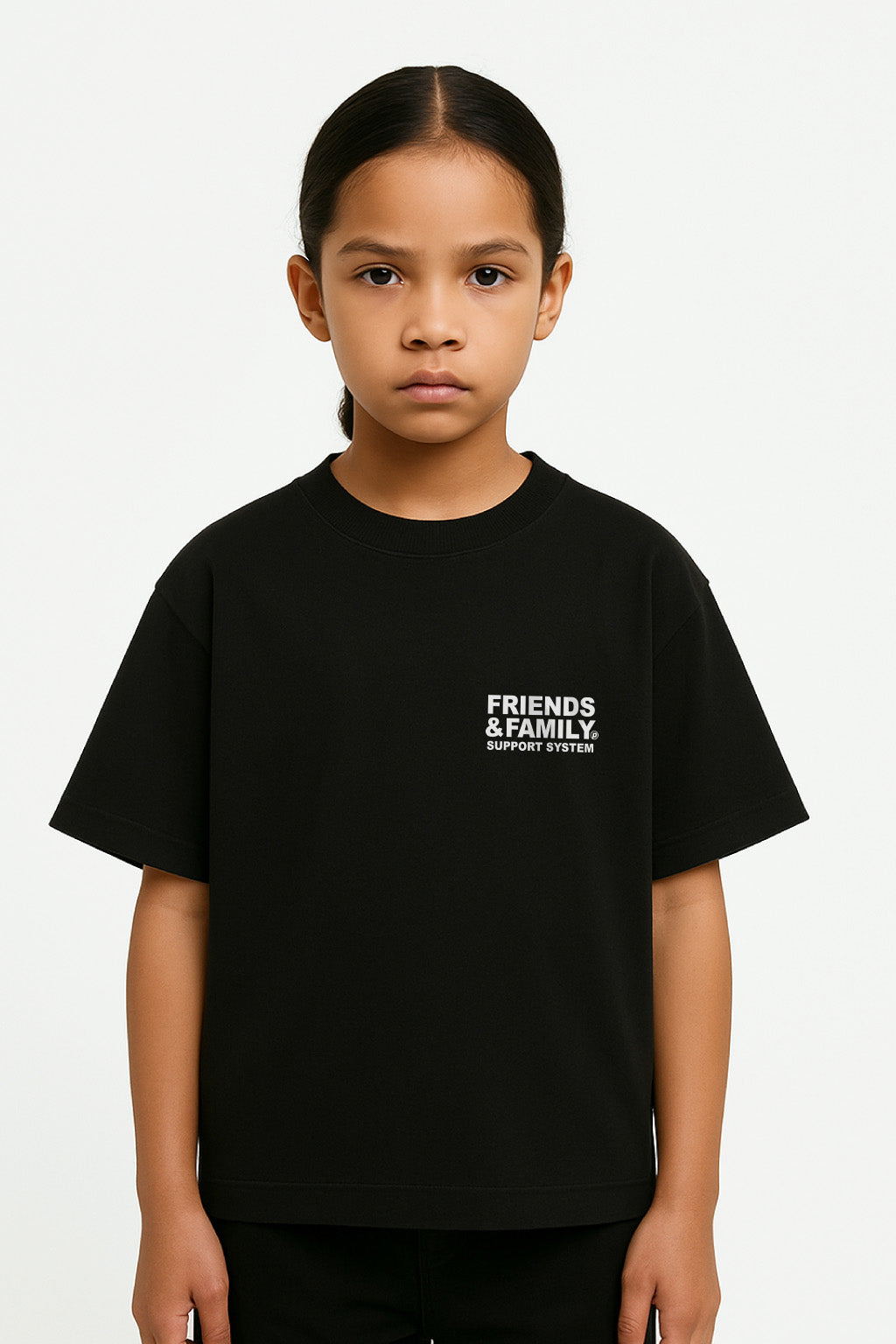 F&F *Youth Tee in Black