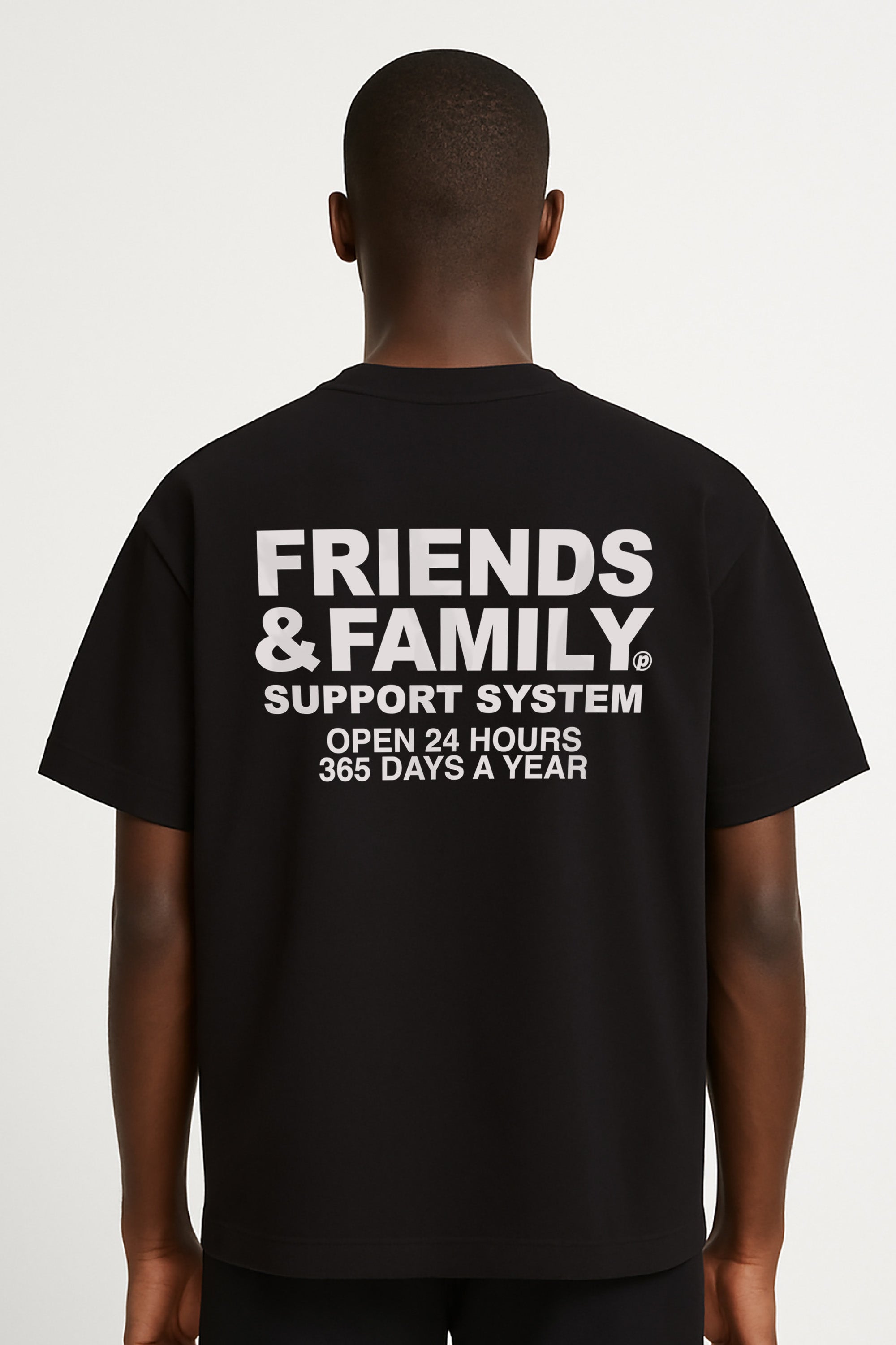 F&F Tee in Black
