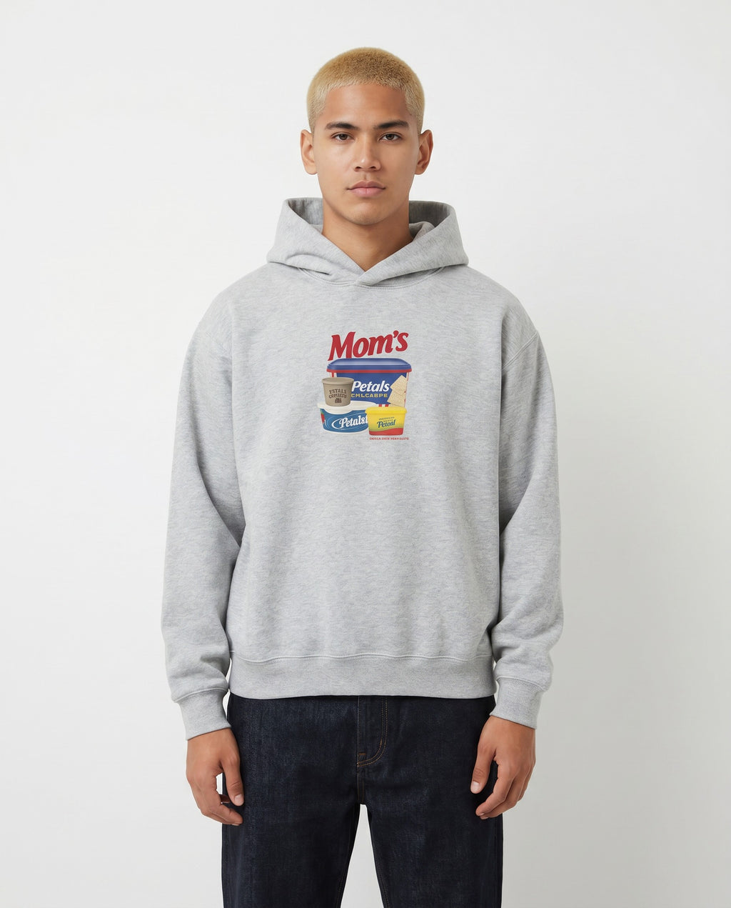 Mom's House Box Hoodie - Editorial Image