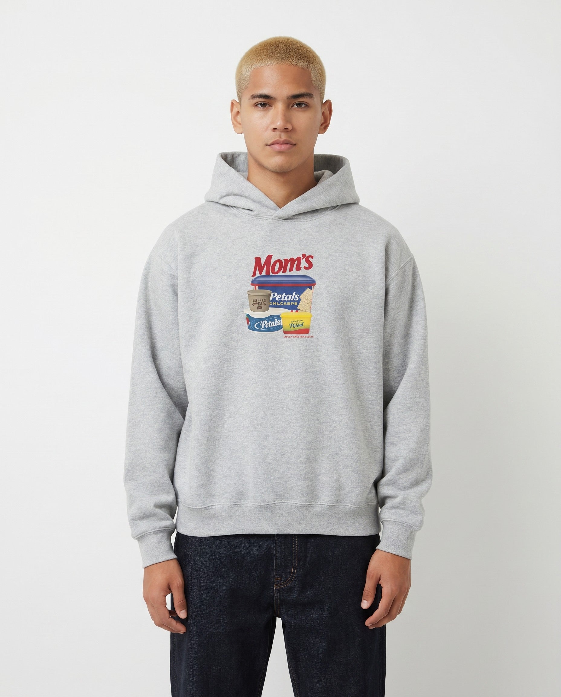 Mom's House Box Hoodie - Editorial Image