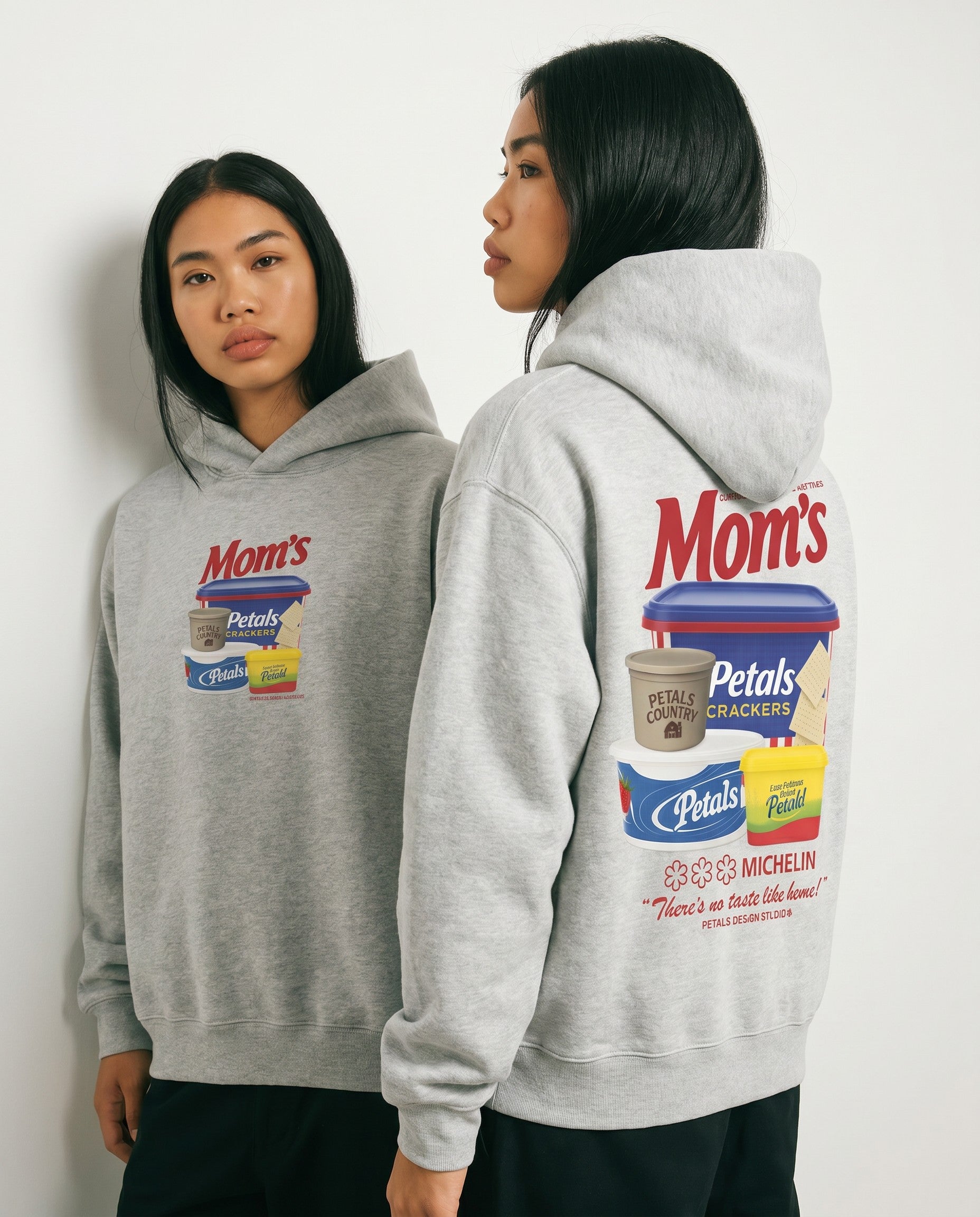 Mom's House Box Hoodie - Editorial Image