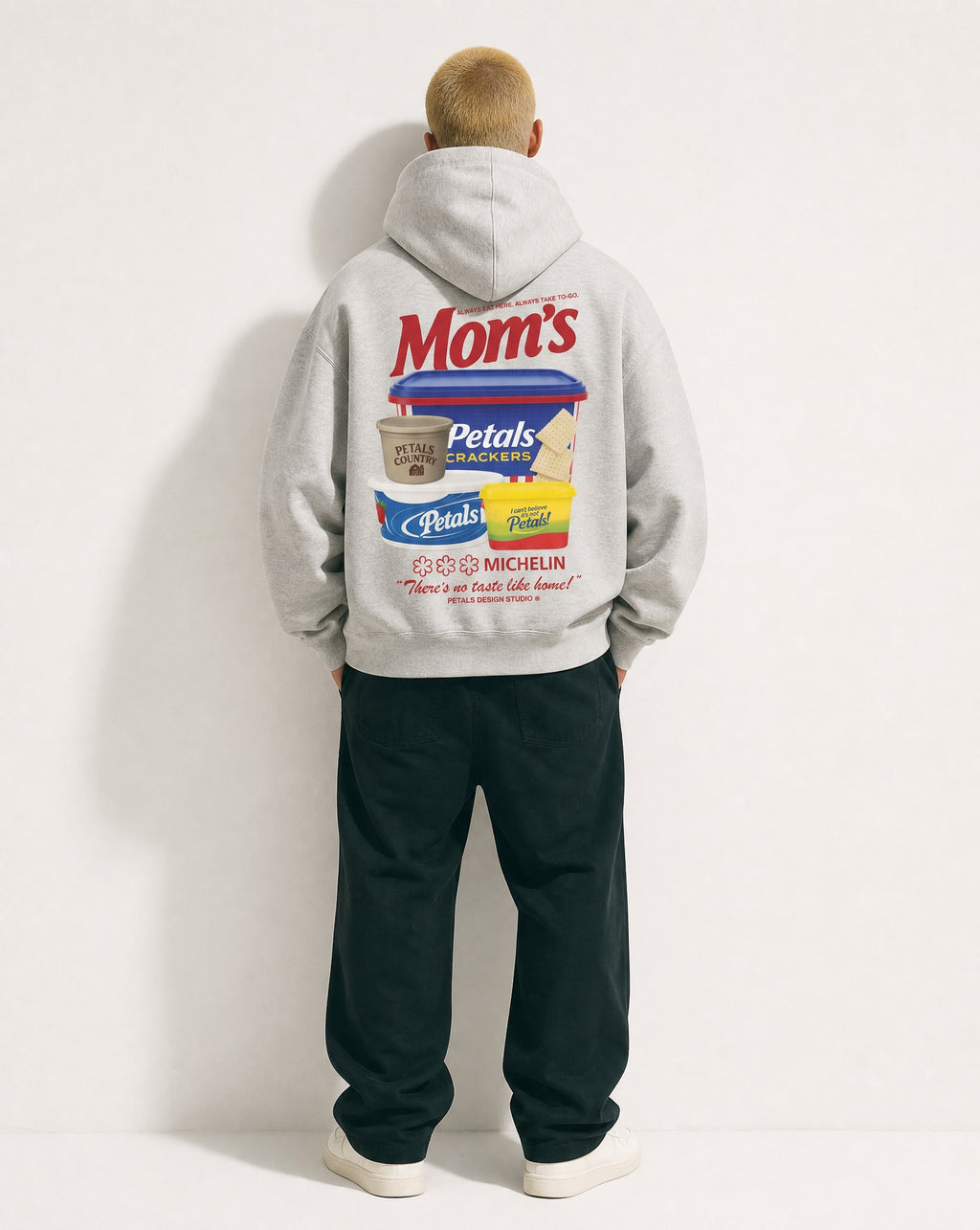 Mom's House Box Hoodie - Editorial Image
