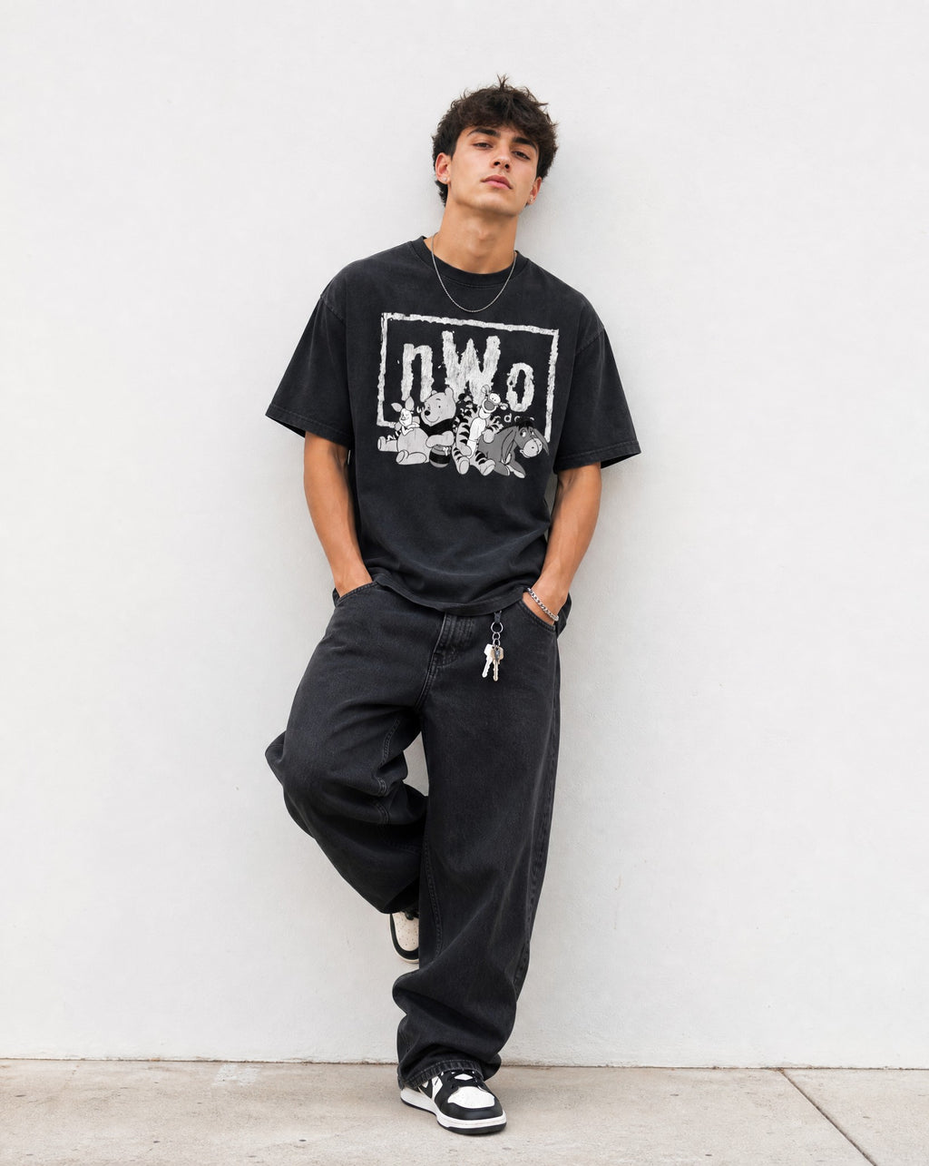 NWO Pooh Crew Tee - Editorial Image