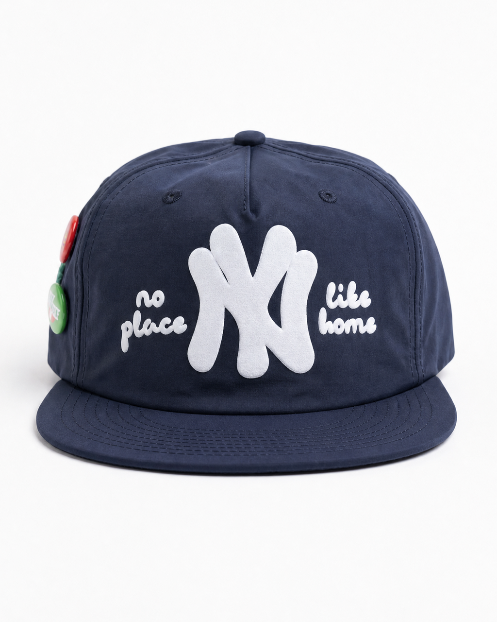 No Place Like NY Nylon Hat in Navy