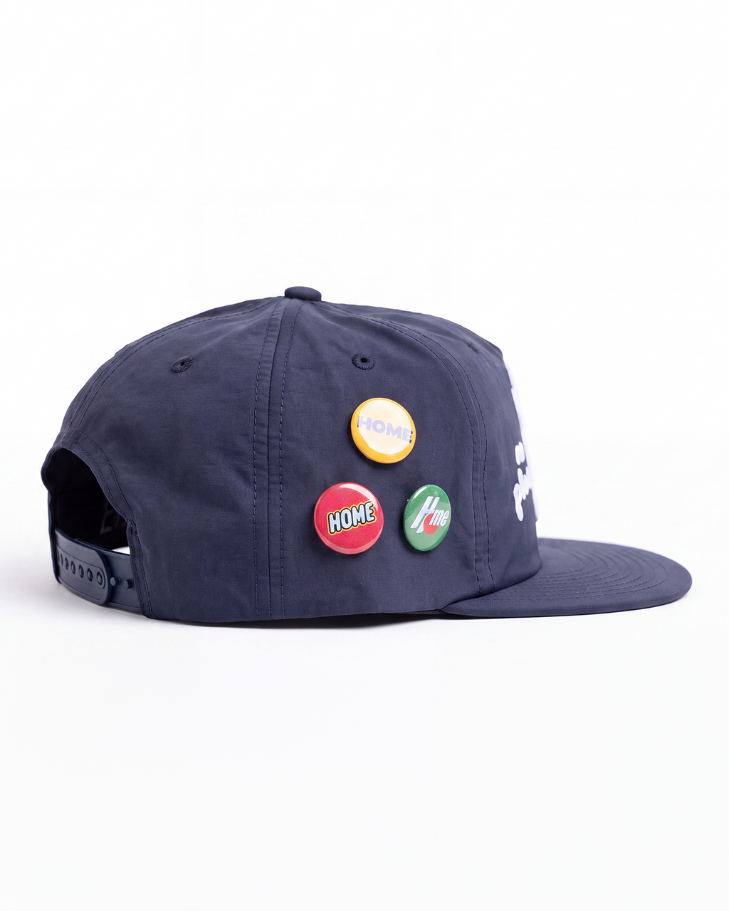 No Place Like NY Nylon Hat in Navy