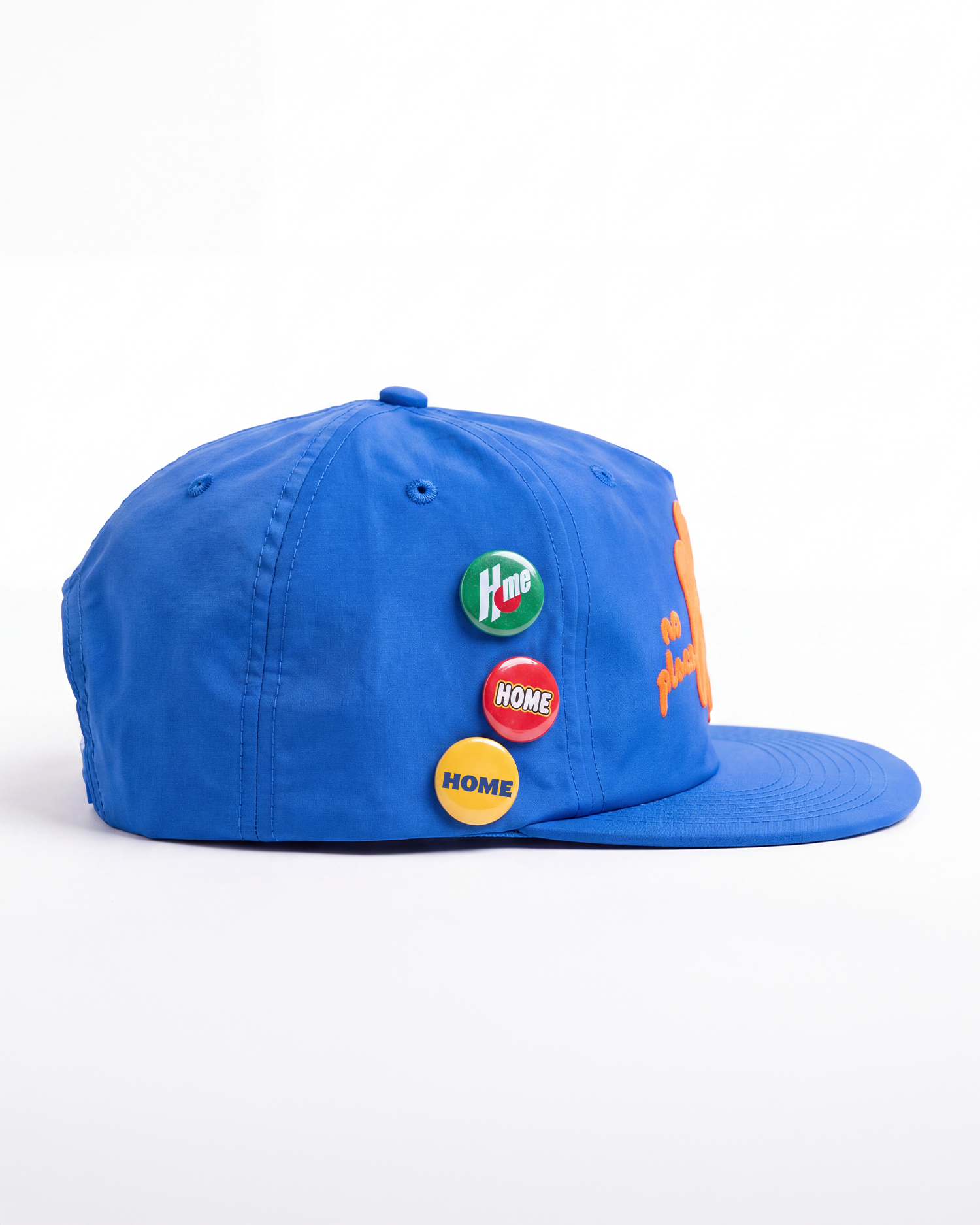 No Place Like NY Ball Nylon Hat in Blue