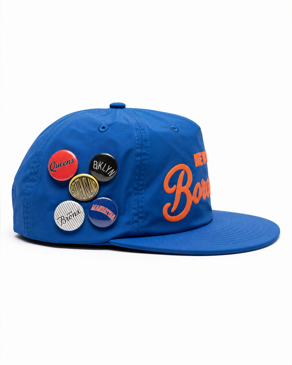 NY Boroughs Nylon Hat in Blue