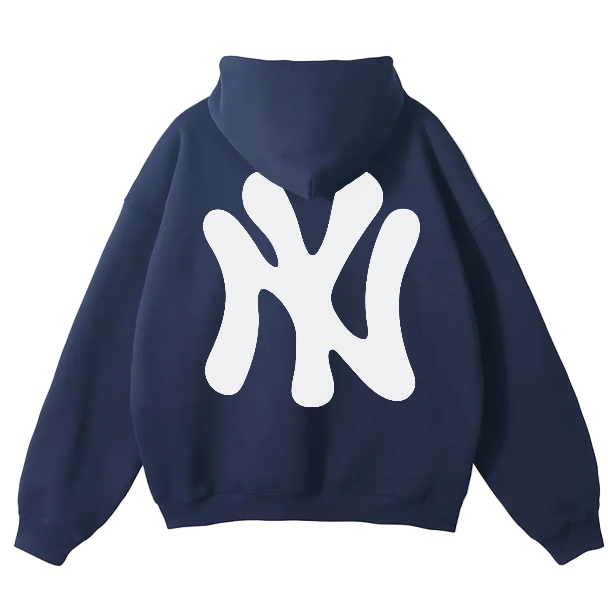 NY Bootleg Hoodie in Navy