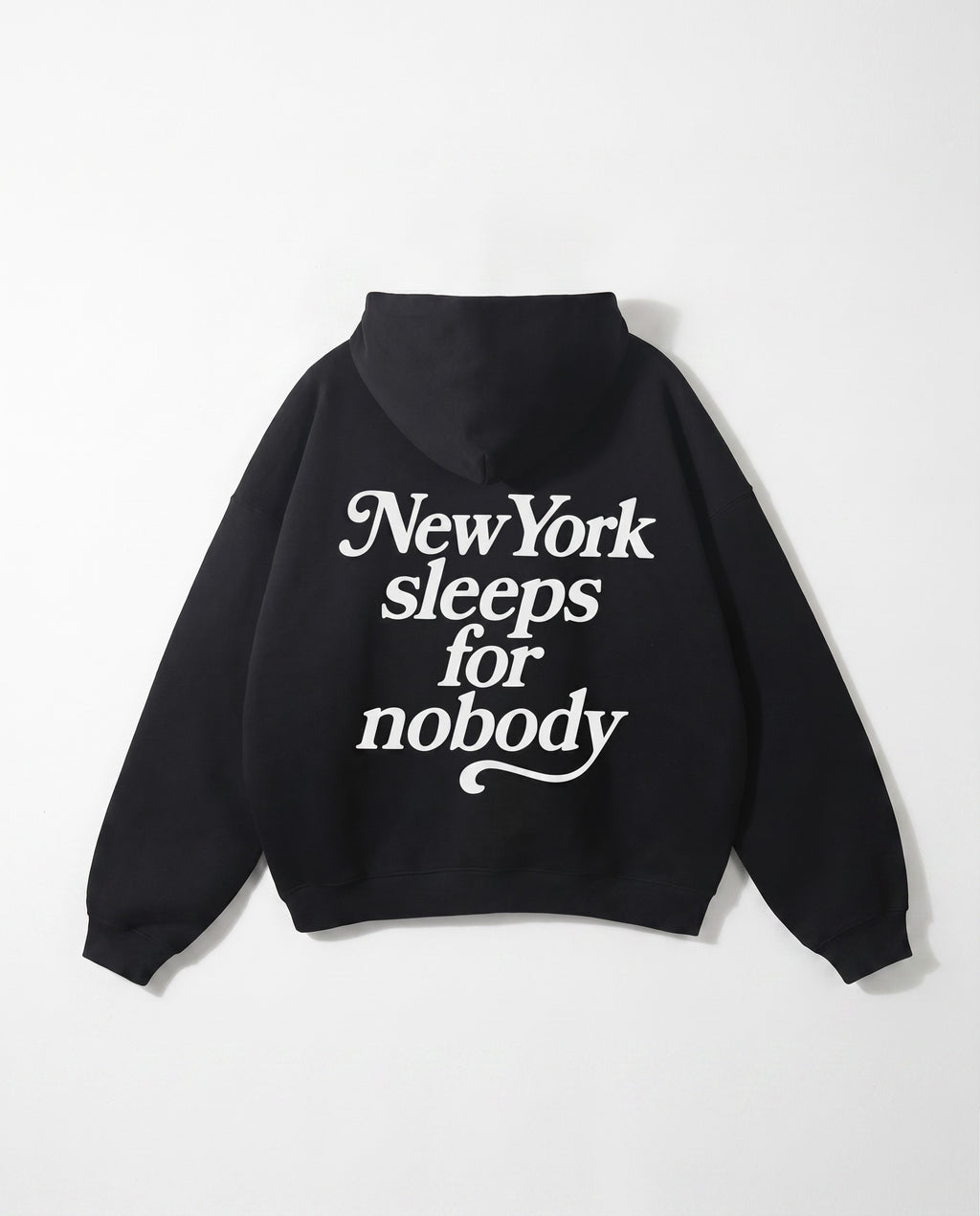 NY Never Sleeps Hoodie - White Wall Product