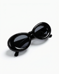 Nevermind Puff Sunglasses in Black