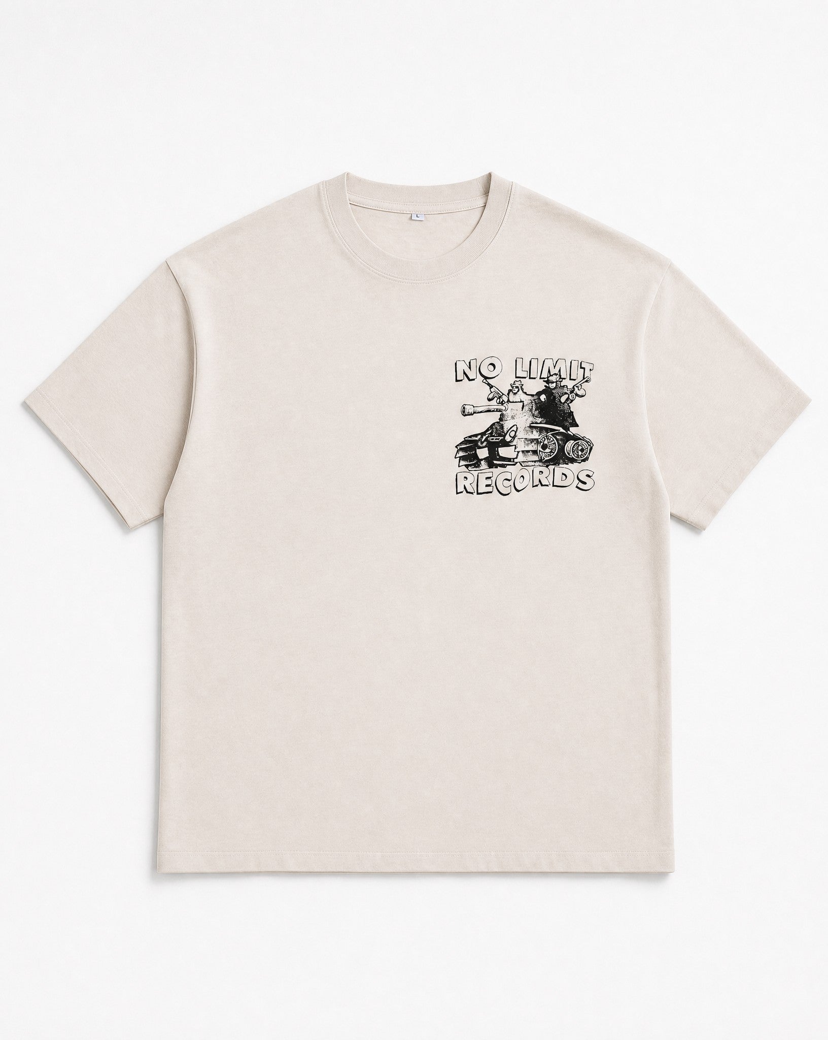 No Limit Tee - White Wall Product