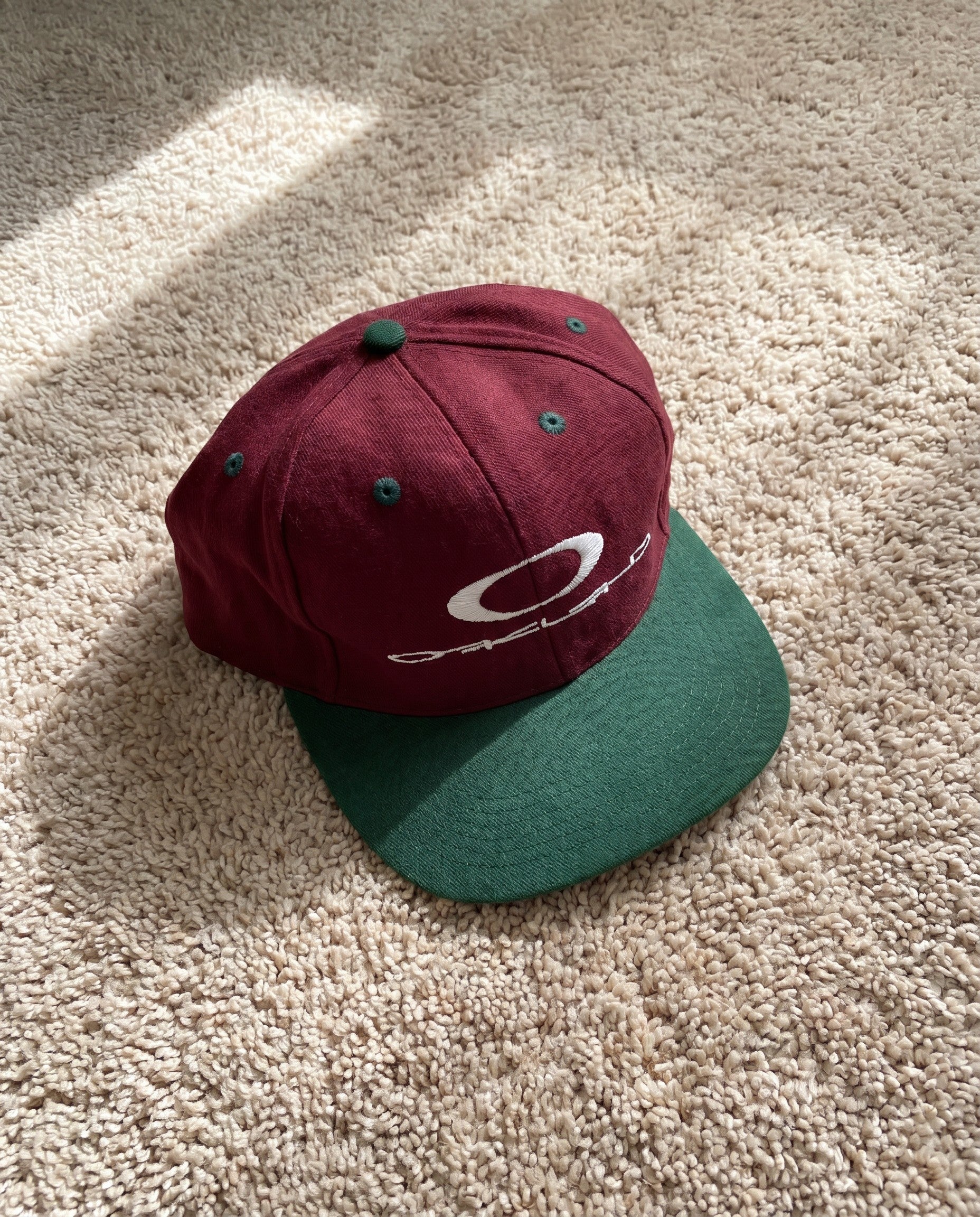 Oakland Maroon Hat - Creative Flat