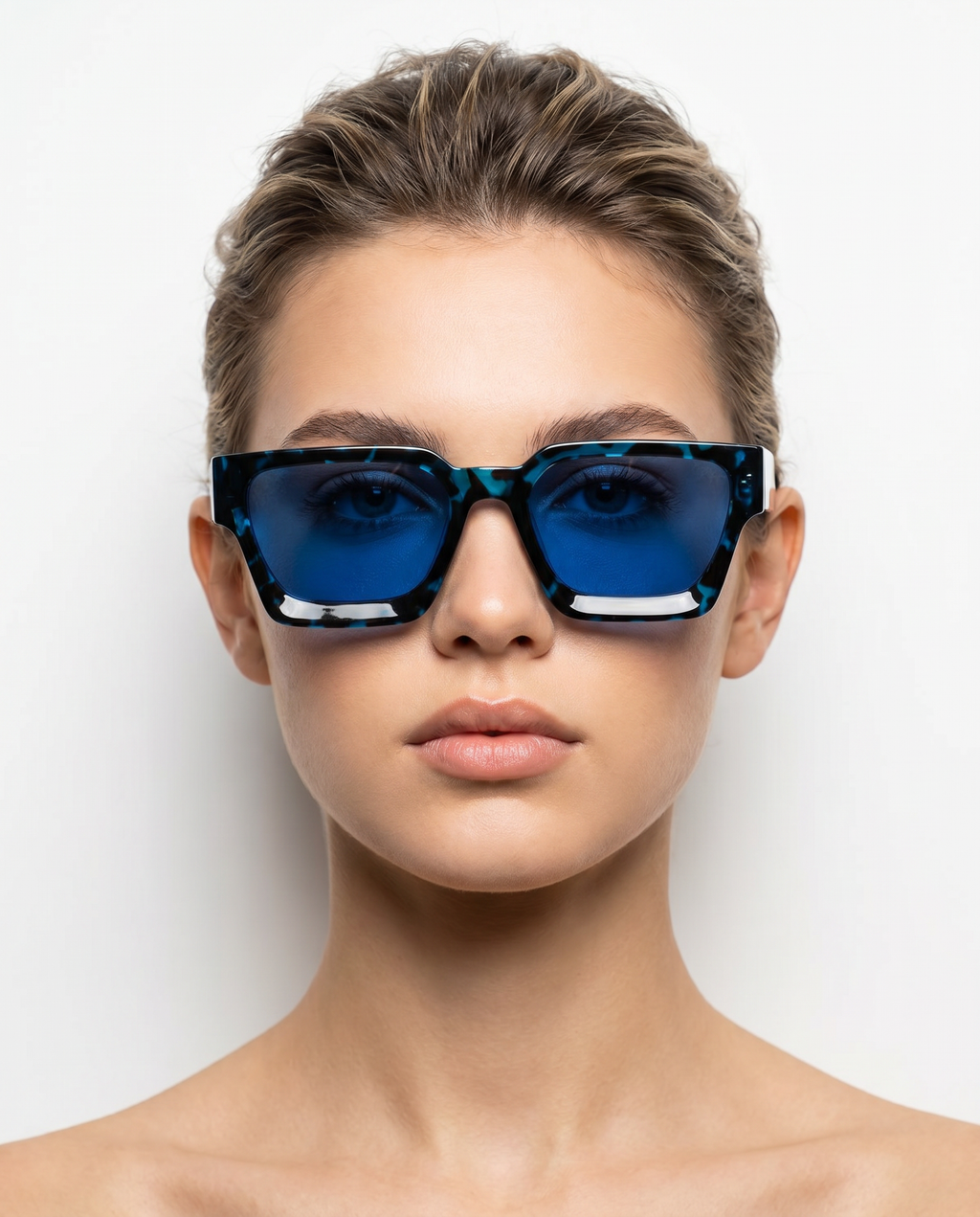 Optimistics Sunglasses in Cobalt Tortoise