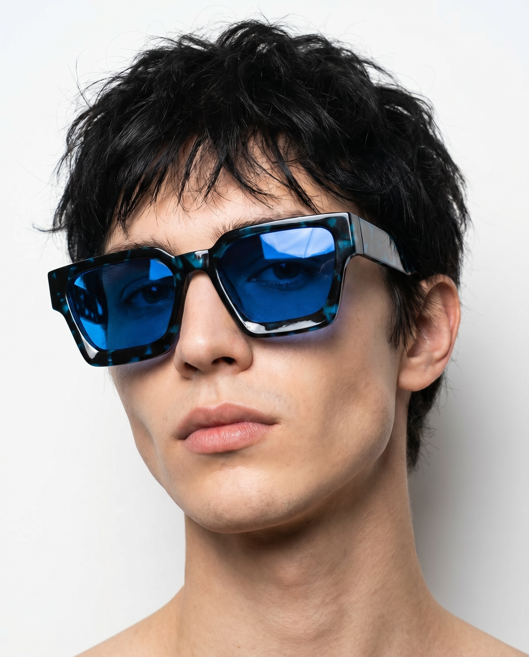Optimistics Sunglasses in Cobalt Tortoise