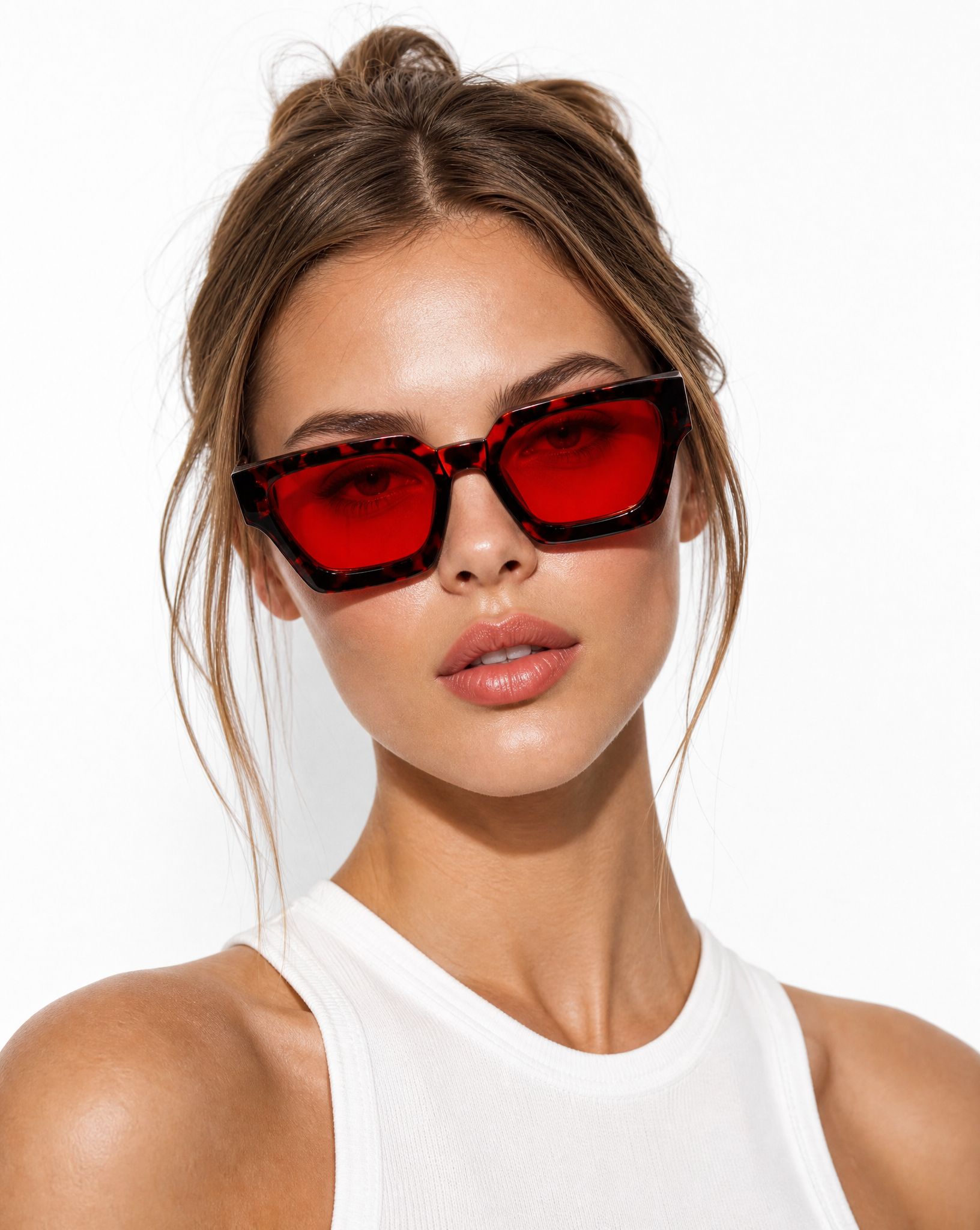 Optimistics Sunglasses in Rose Tortoise