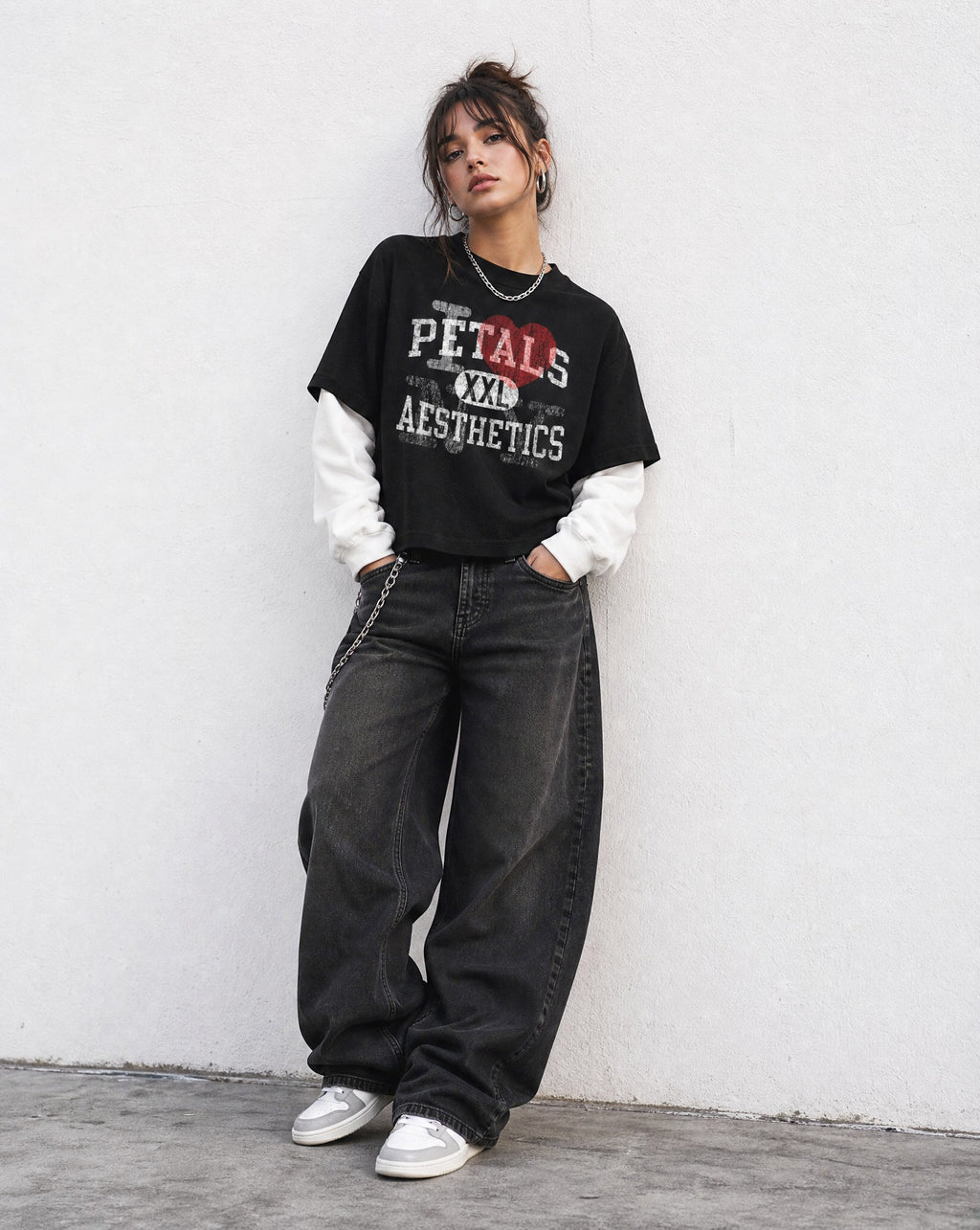 PDS-004 Aesthetics NY Layered Shirt - Editorial Image