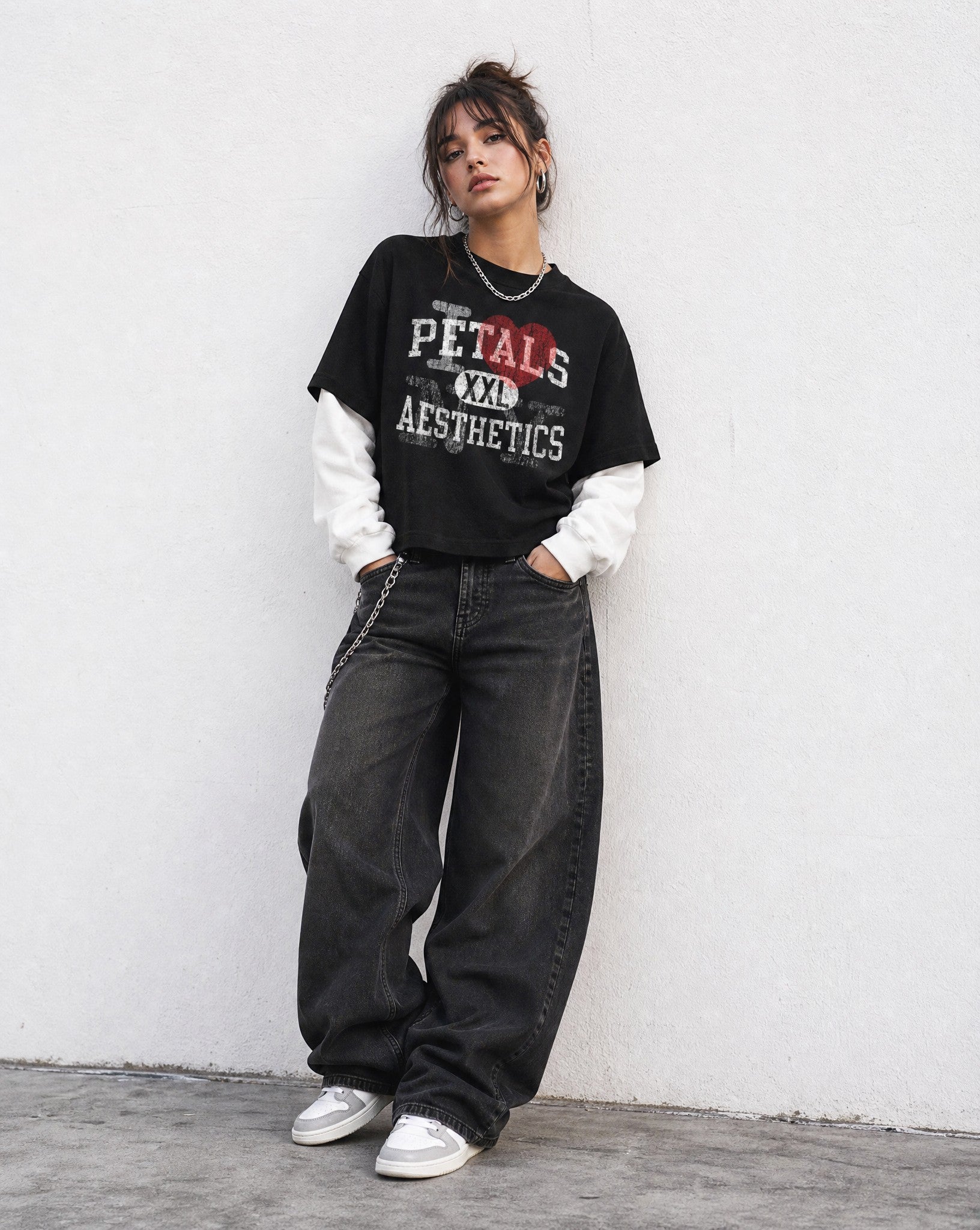 PDS-004 Aesthetics NY Layered Shirt - Editorial Image