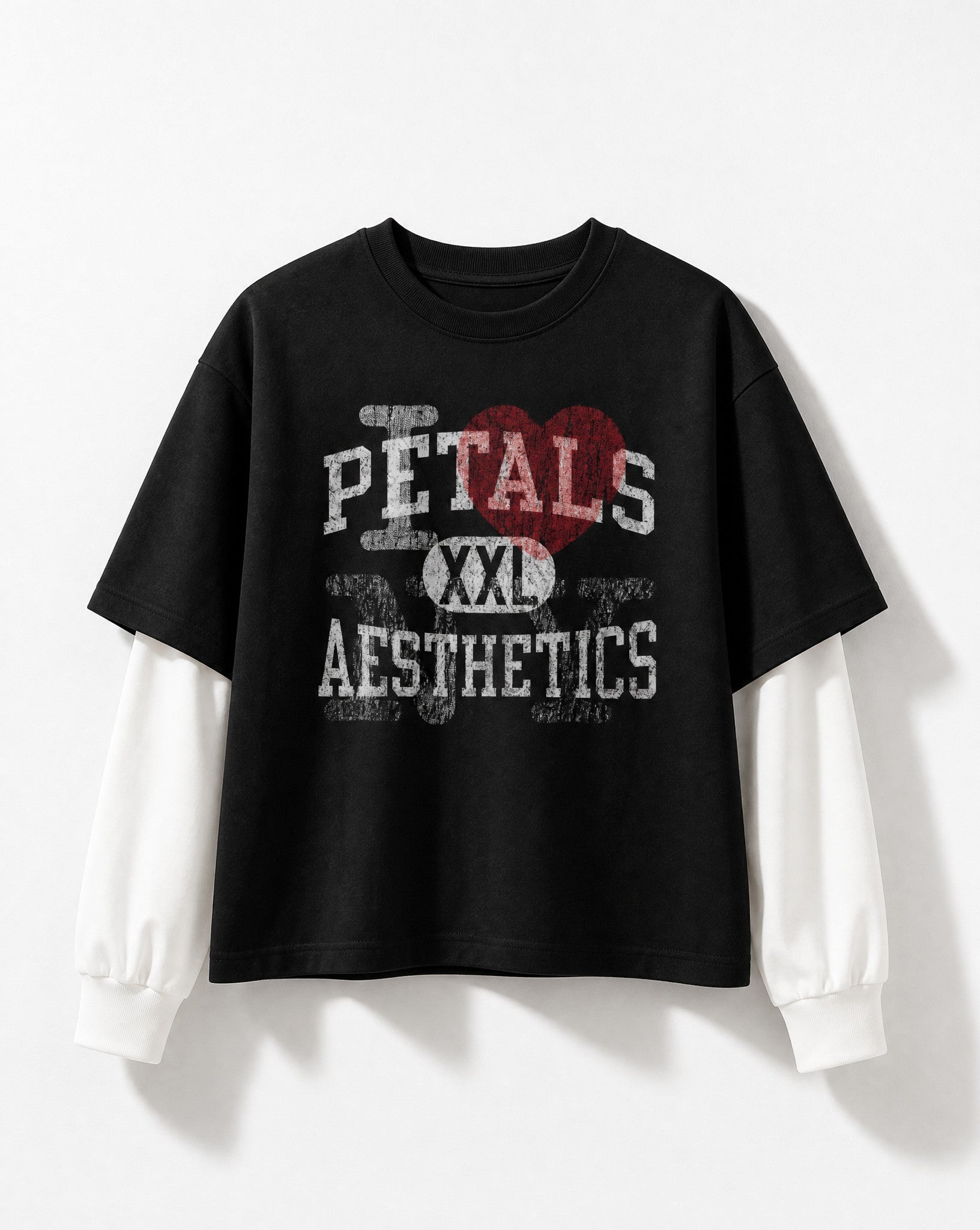 PDS-004 Aesthetics NY Layered Shirt - White Wall Product