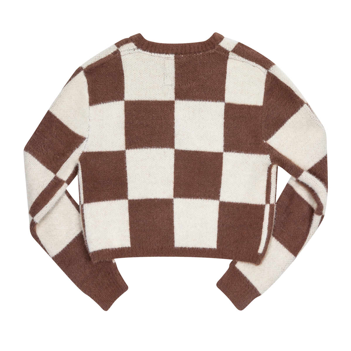 Checkmate Crop Cardigan