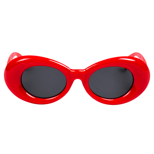 <transcy>Lunettes de soleil Nevermind en blanc</transcy>