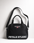 Petals Sport Nylon Bag in Black