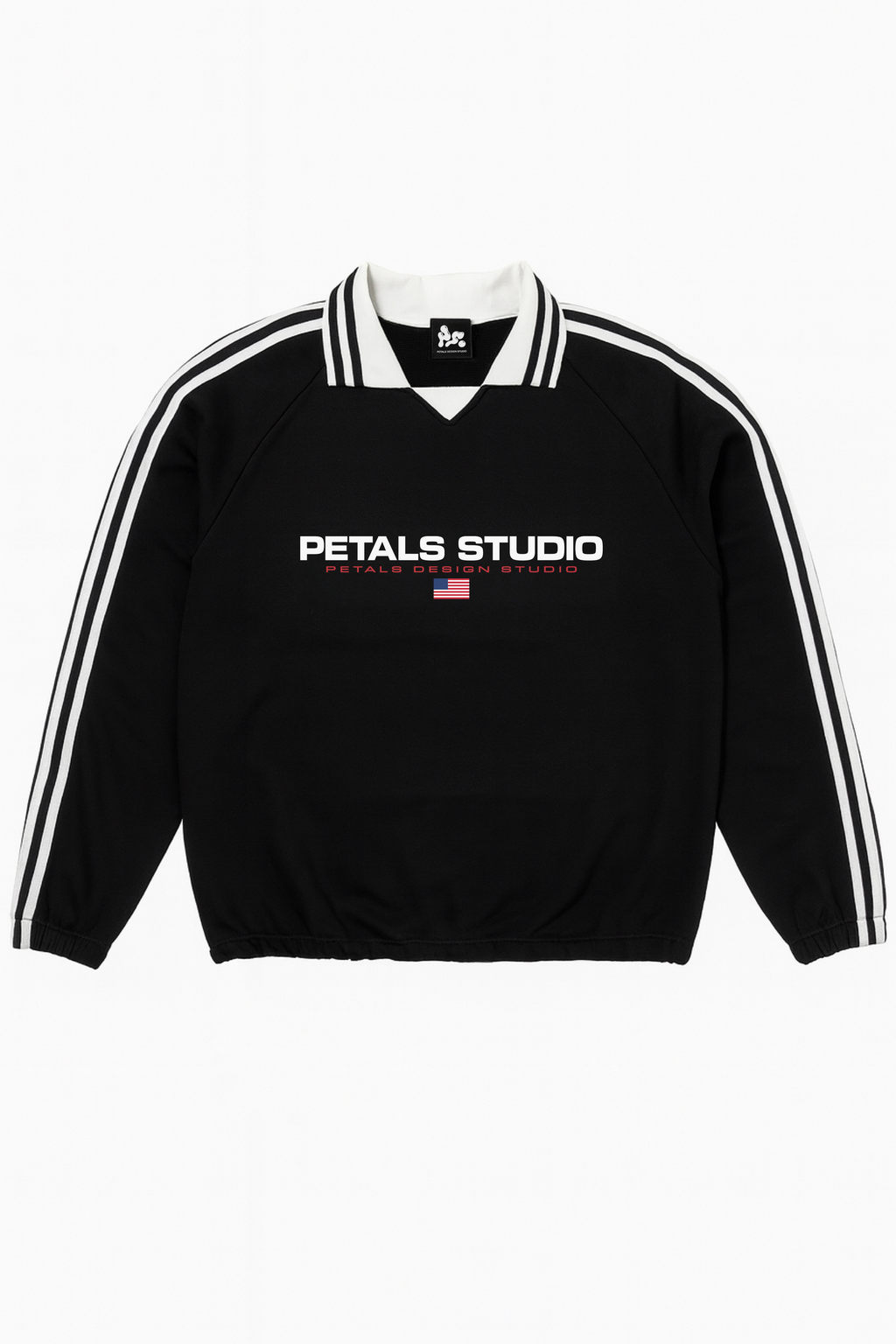 Petals Sport Drawstring Polo Sweater