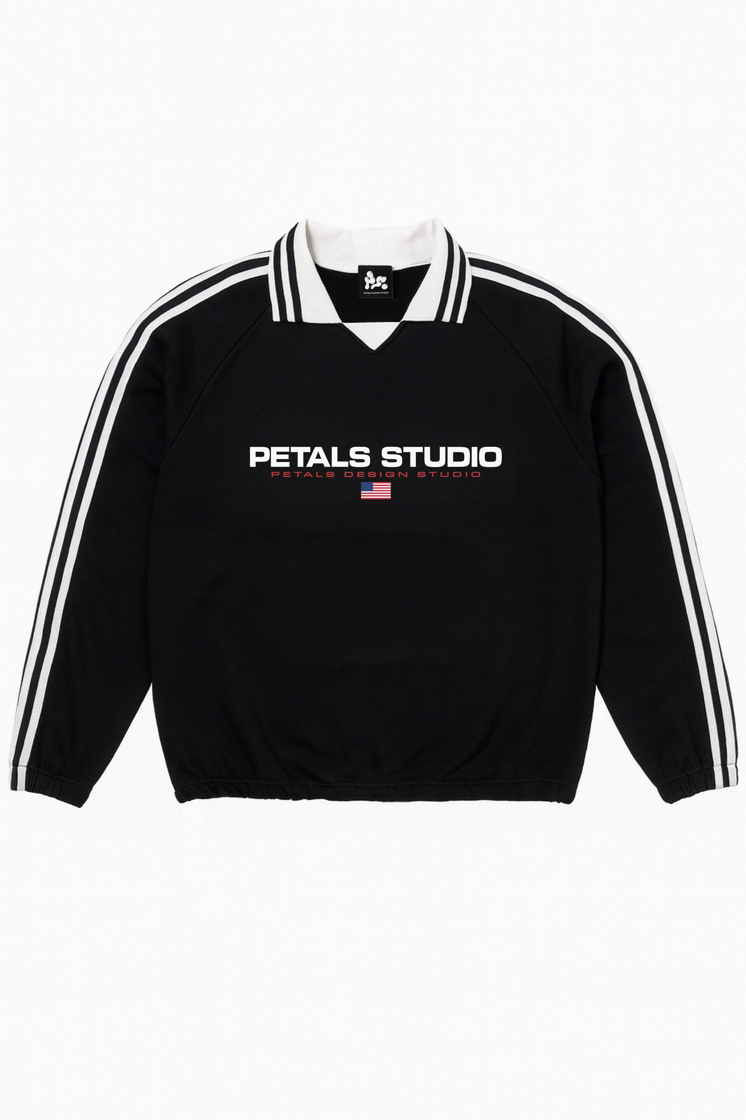 Petals Sport Drawstring Polo Sweater
