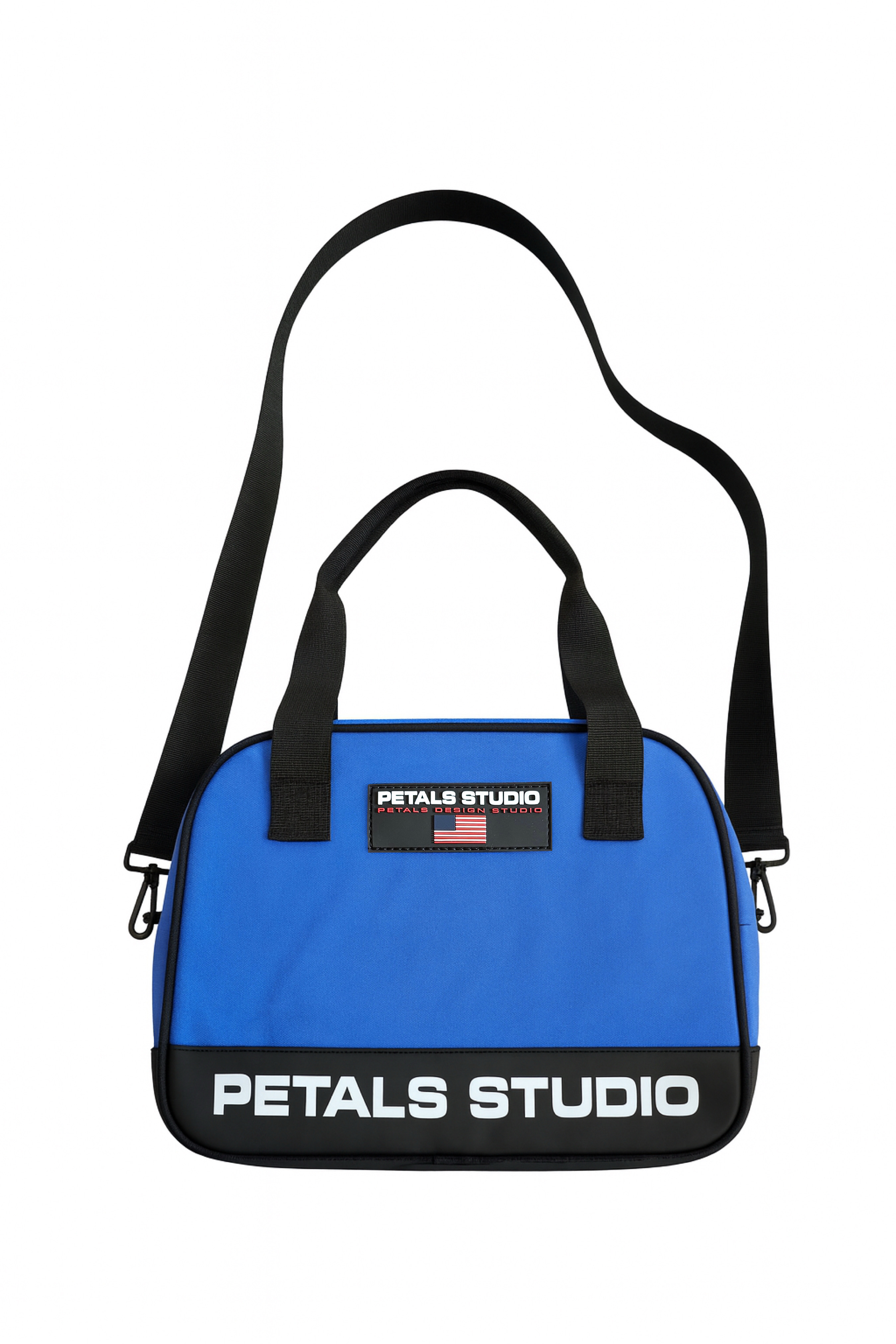 Petals Sport Nylon Bag in Blue
