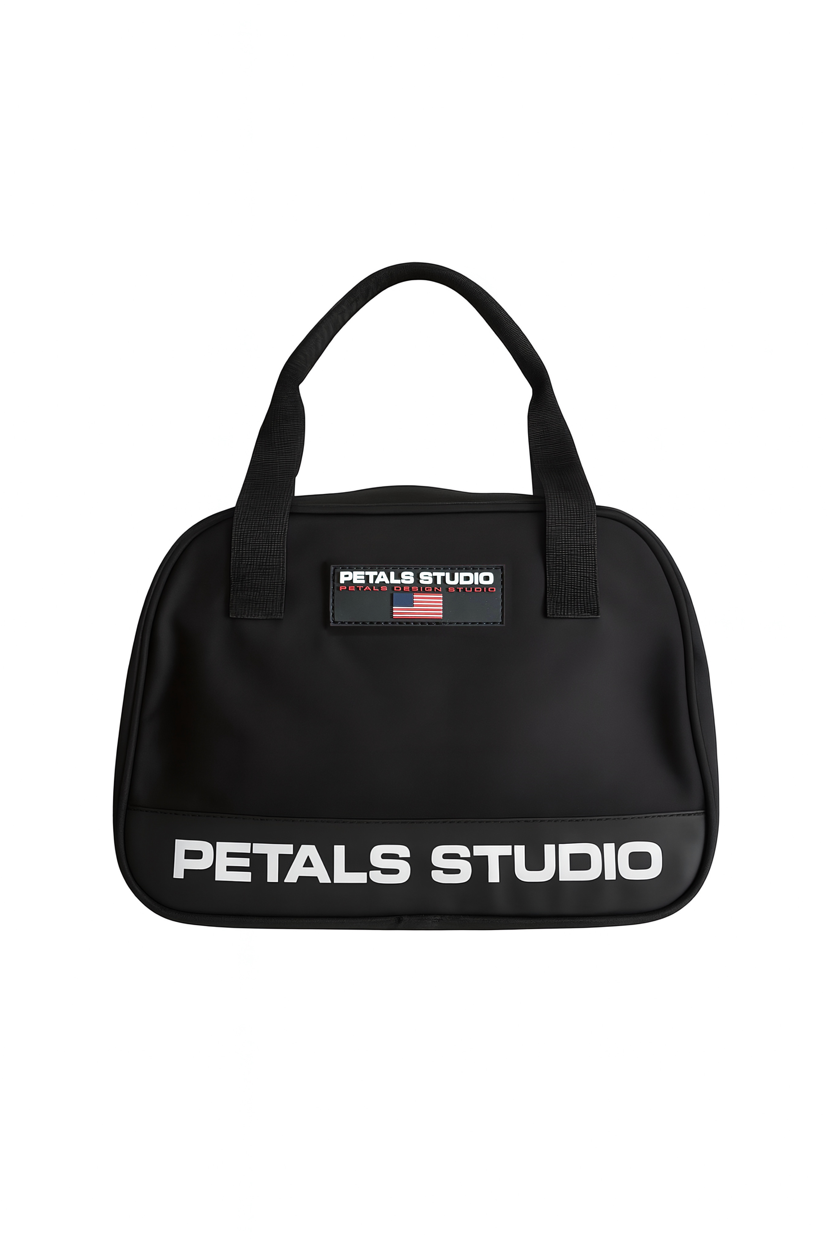 Petals Sport Nylon Bag in Black