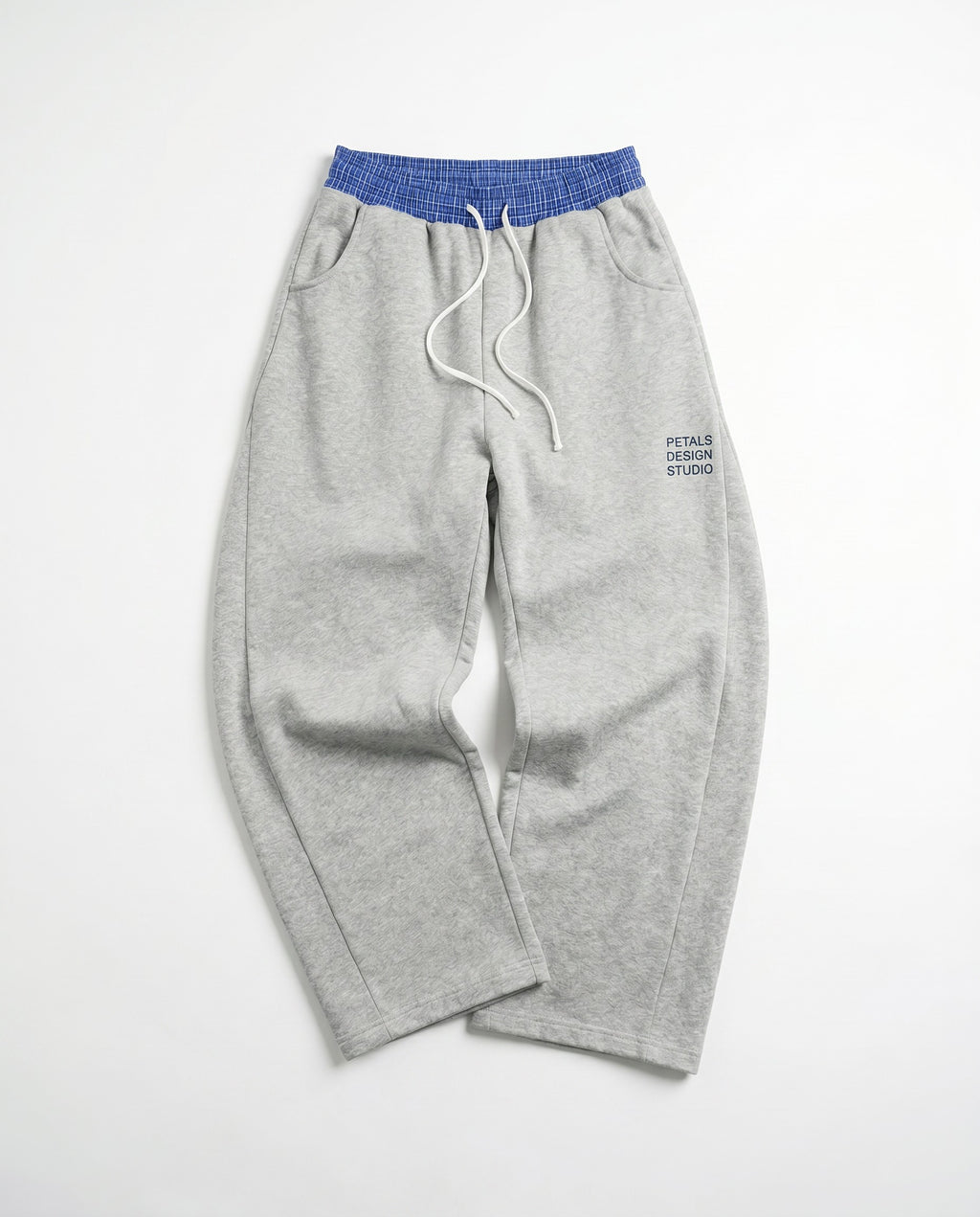 Petals Boxer Sweats in Grey - White Wall Product