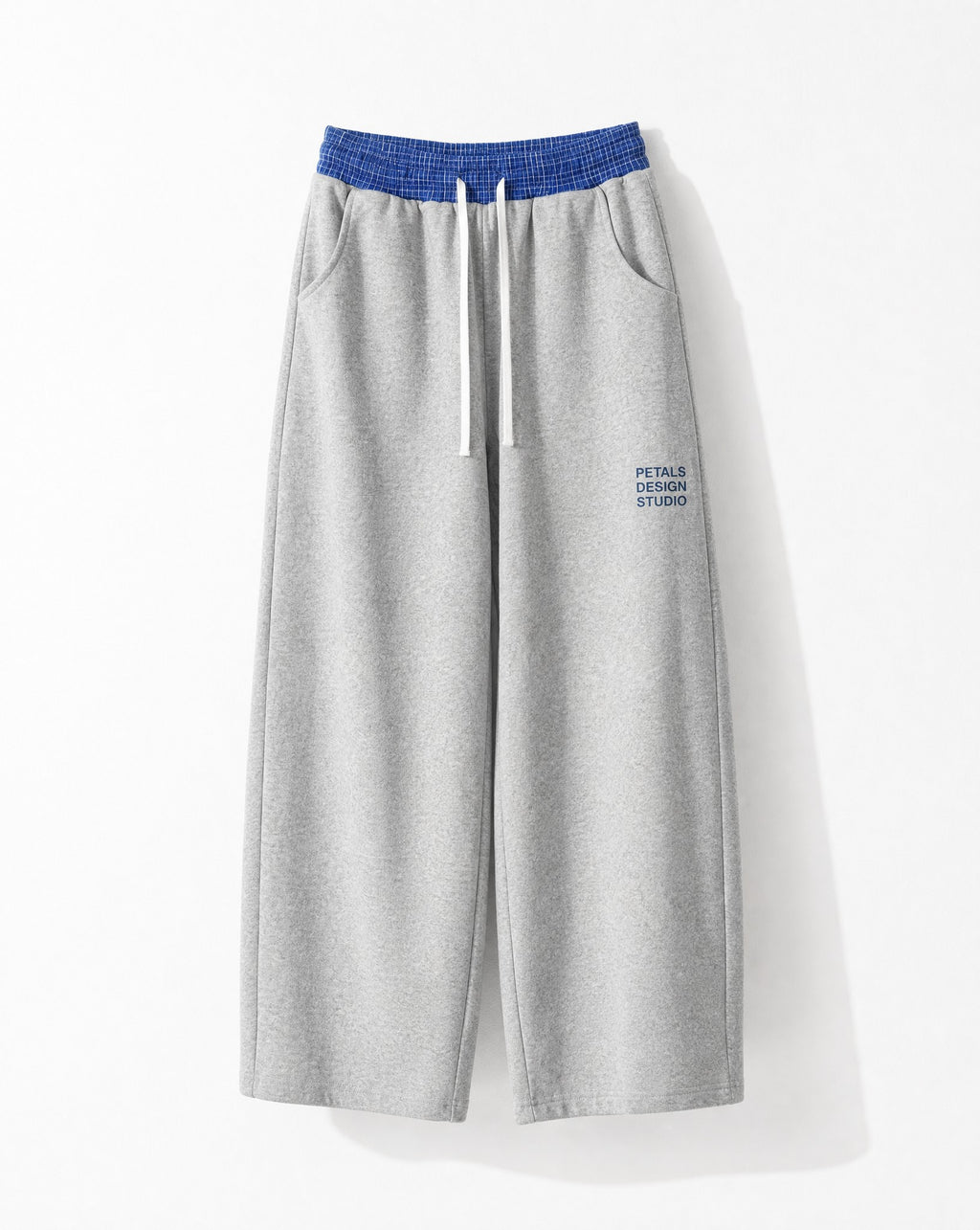 Petals Boxer Sweats in Grey - White Wall Product