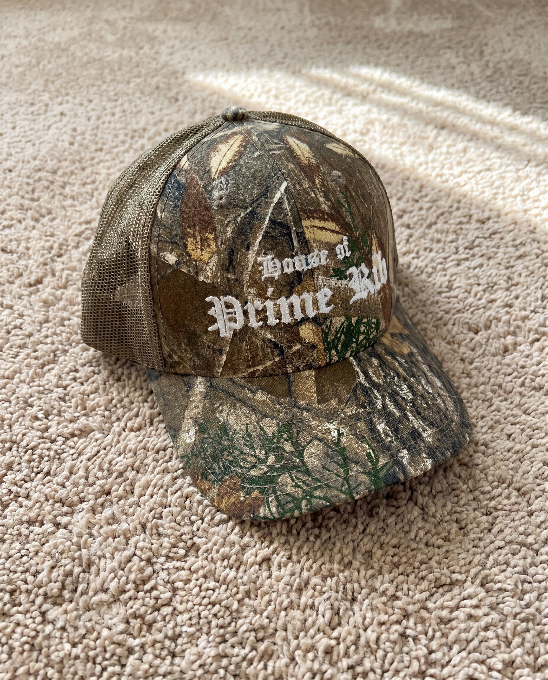Prime Rib RealTree Trucker Hat - Creative Flat