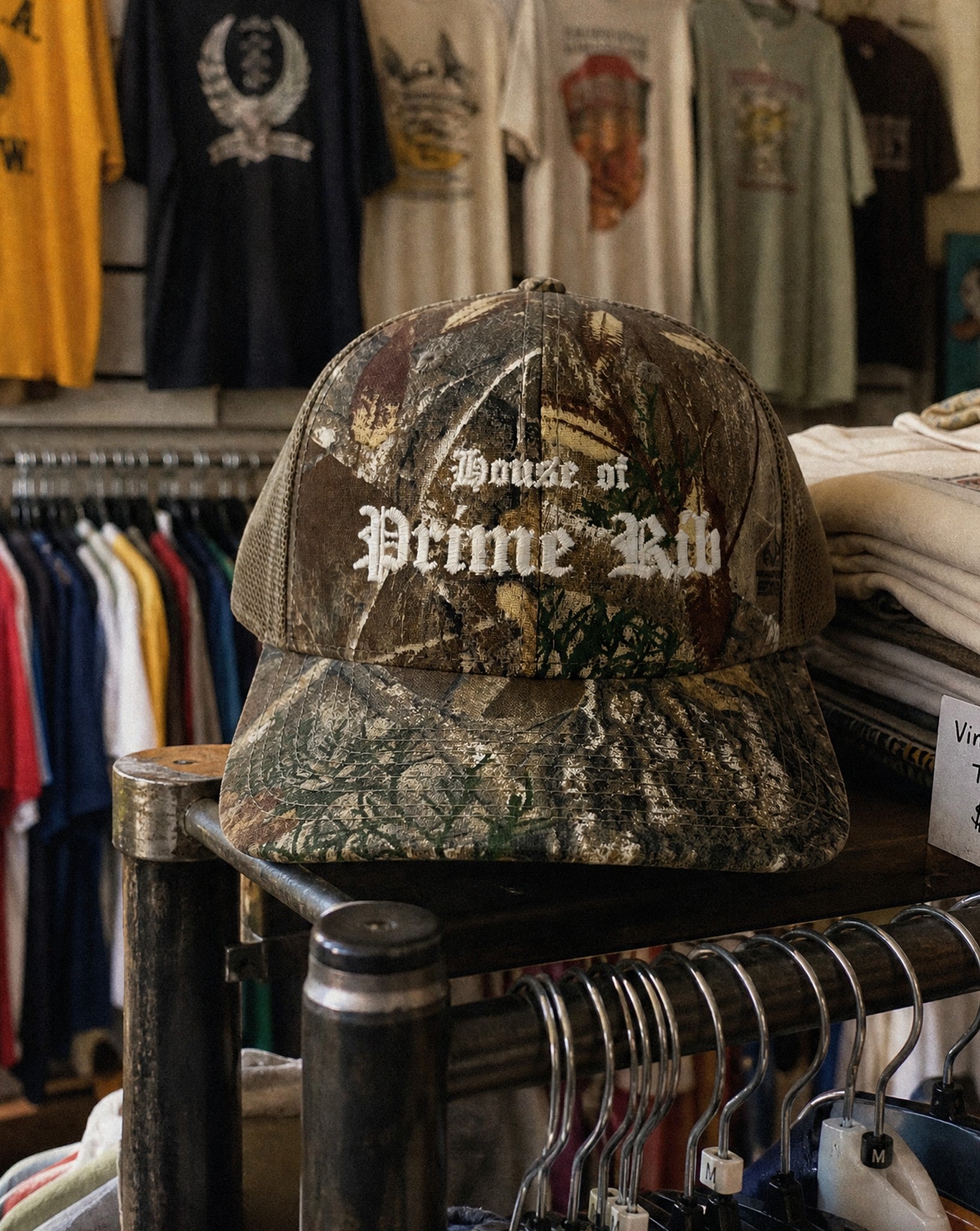 Prime Rib RealTree Trucker Hat - Creative Flat