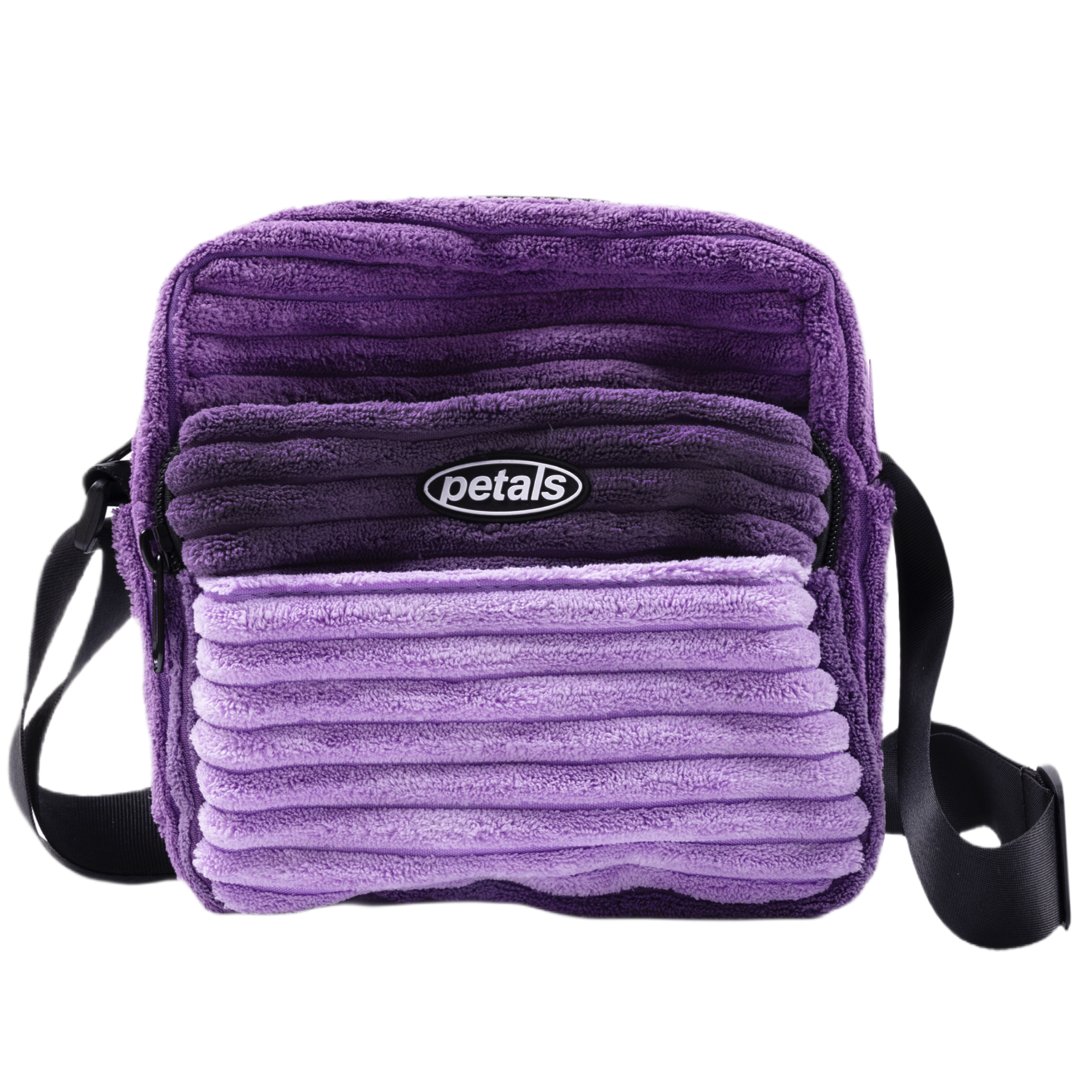 Jumbo Cords Shoulder Bag in Multi-Purple