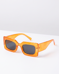 Rhubic Sunglasses in Orange Zest