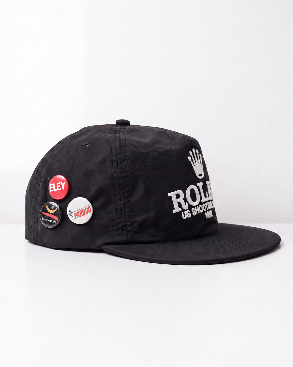 Timin' Shooting Team Nylon Hat in Black