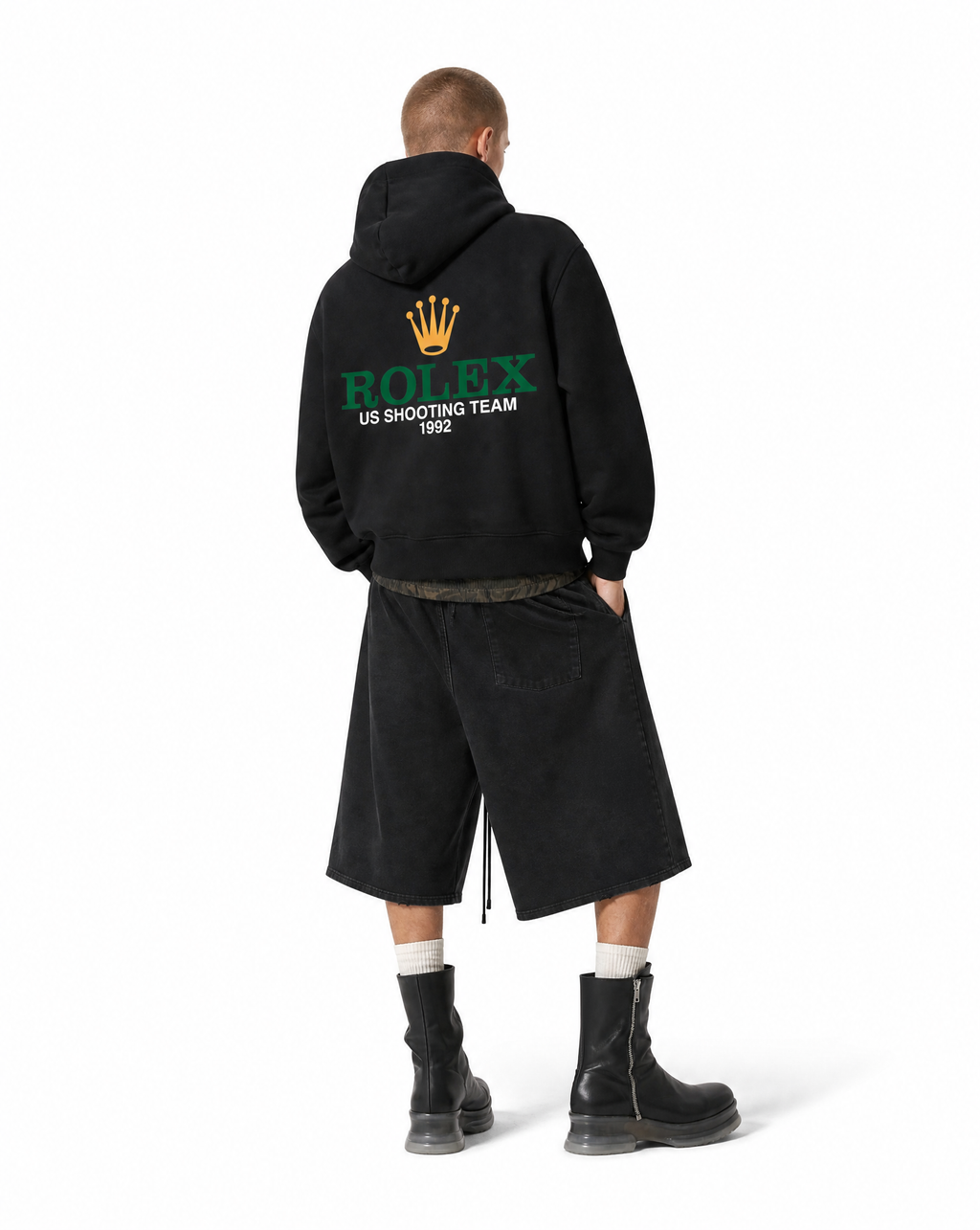 Timin’ Shooting Team Boxy Hoodie