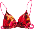 Liquid Hot Lava Triangle Bikini Top