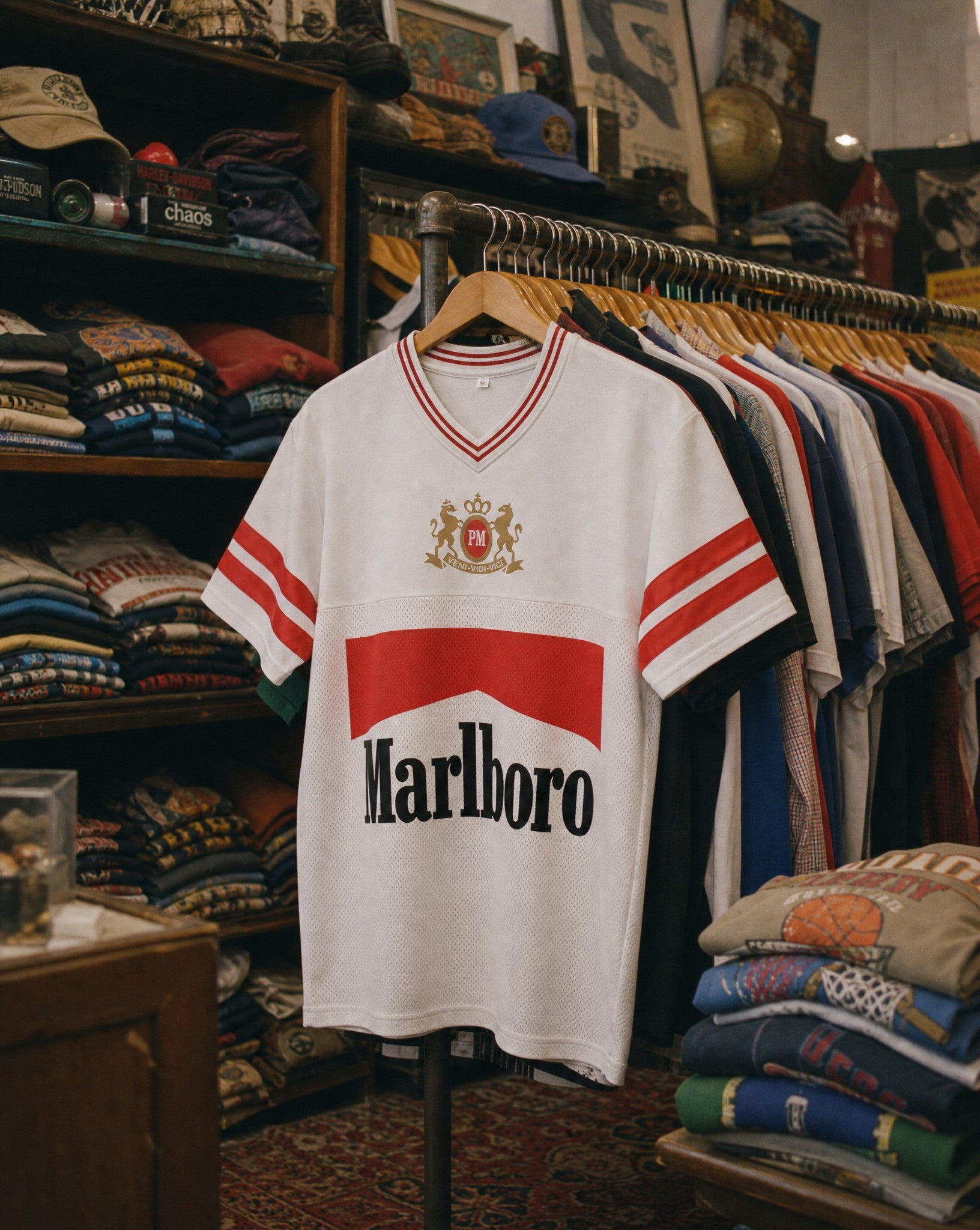 Reds Football Jersey - Creative Flat