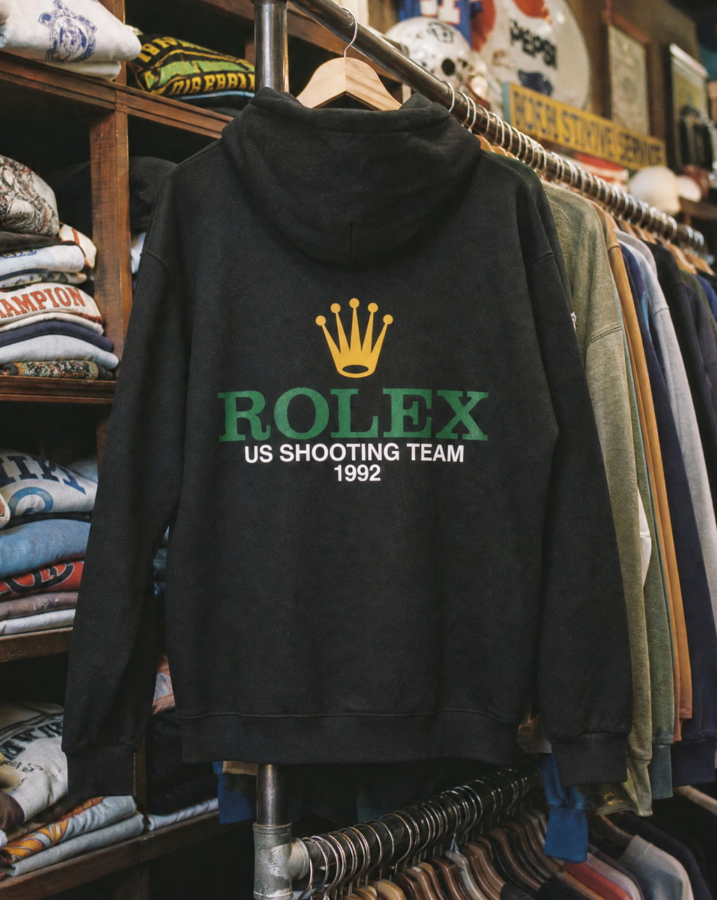 Timin’ Shooting Team Boxy Hoodie