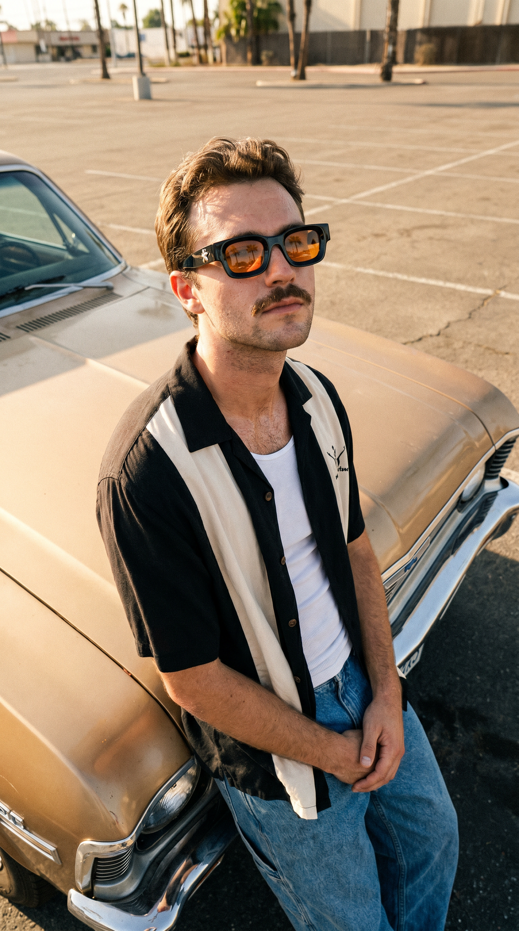 Rooney Sunglasses in Orange