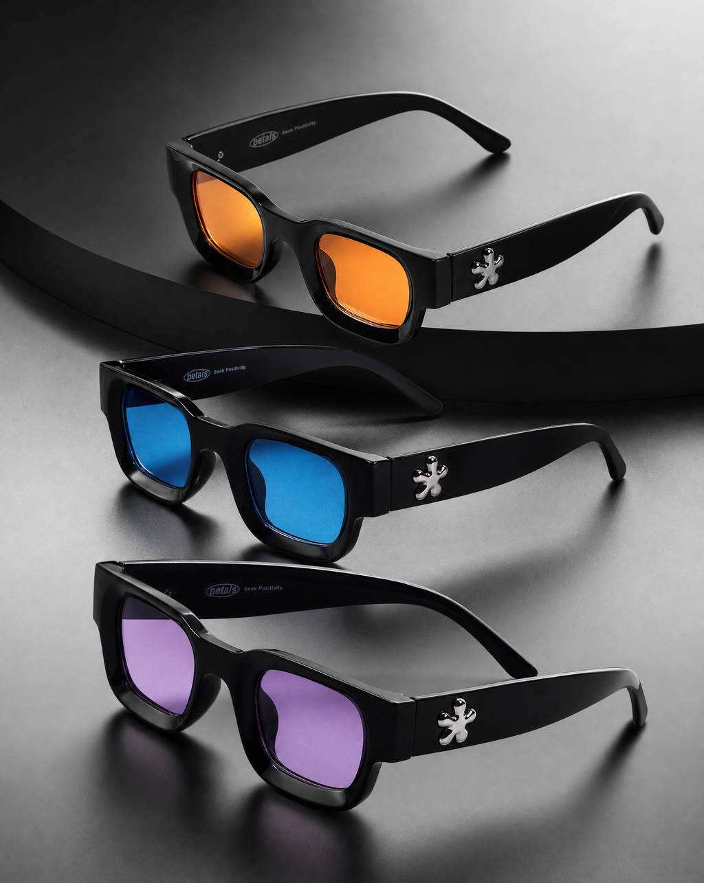 Rooney Sunglasses in Purple
