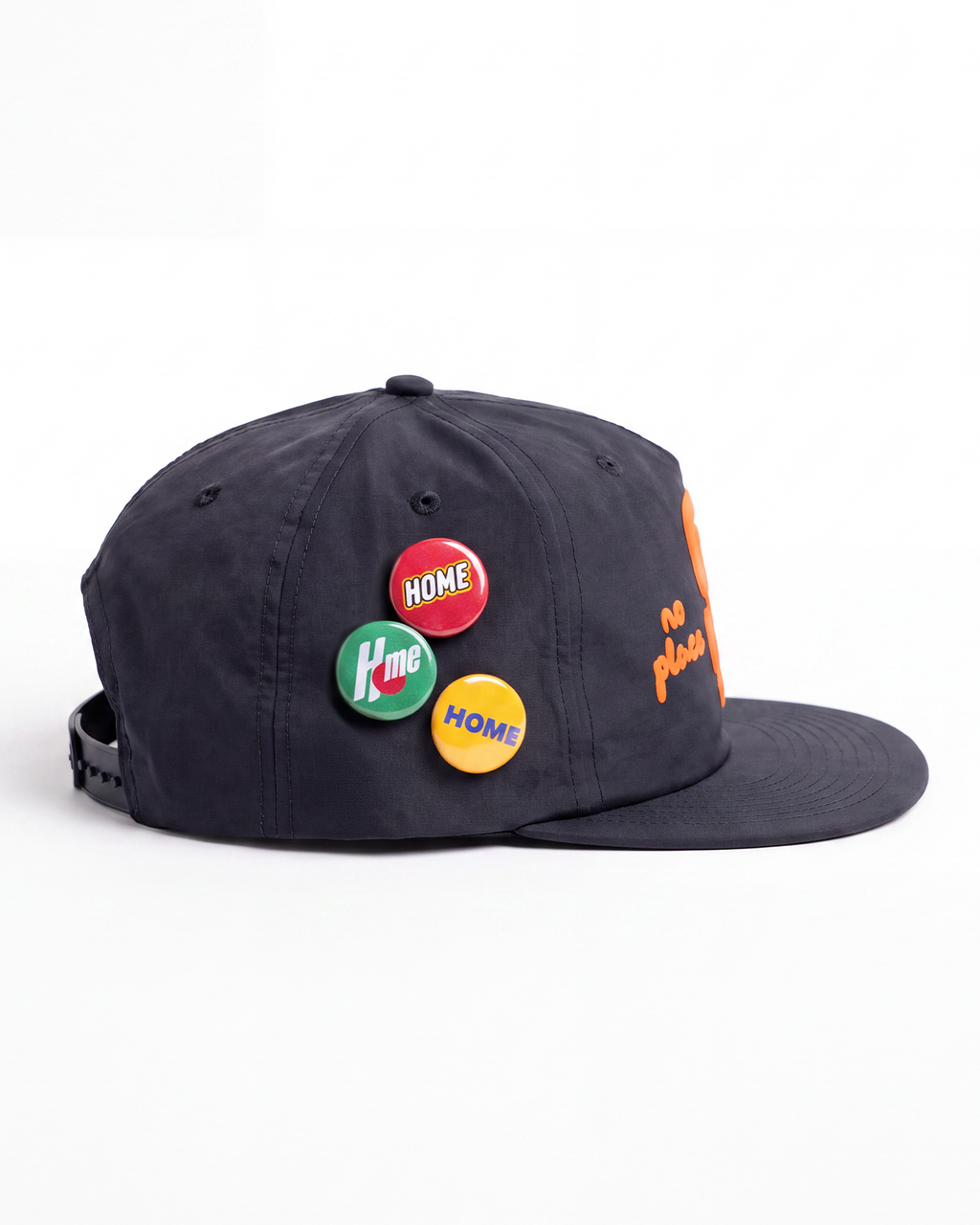 No Place Like SF Nylon Hat in Black