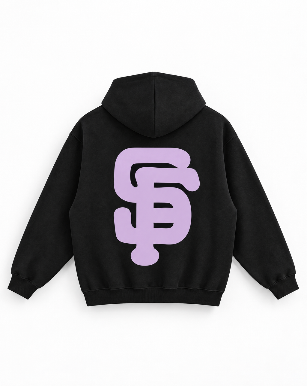 Inflated SF Ball V Boxy Hoodie in Black